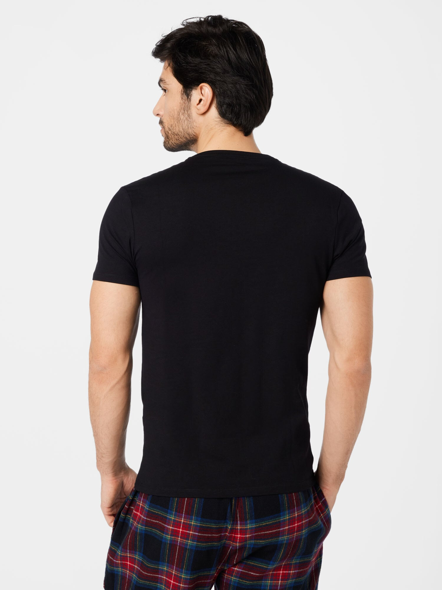 SELECTED HOMME Tricou negru - Pled.ro