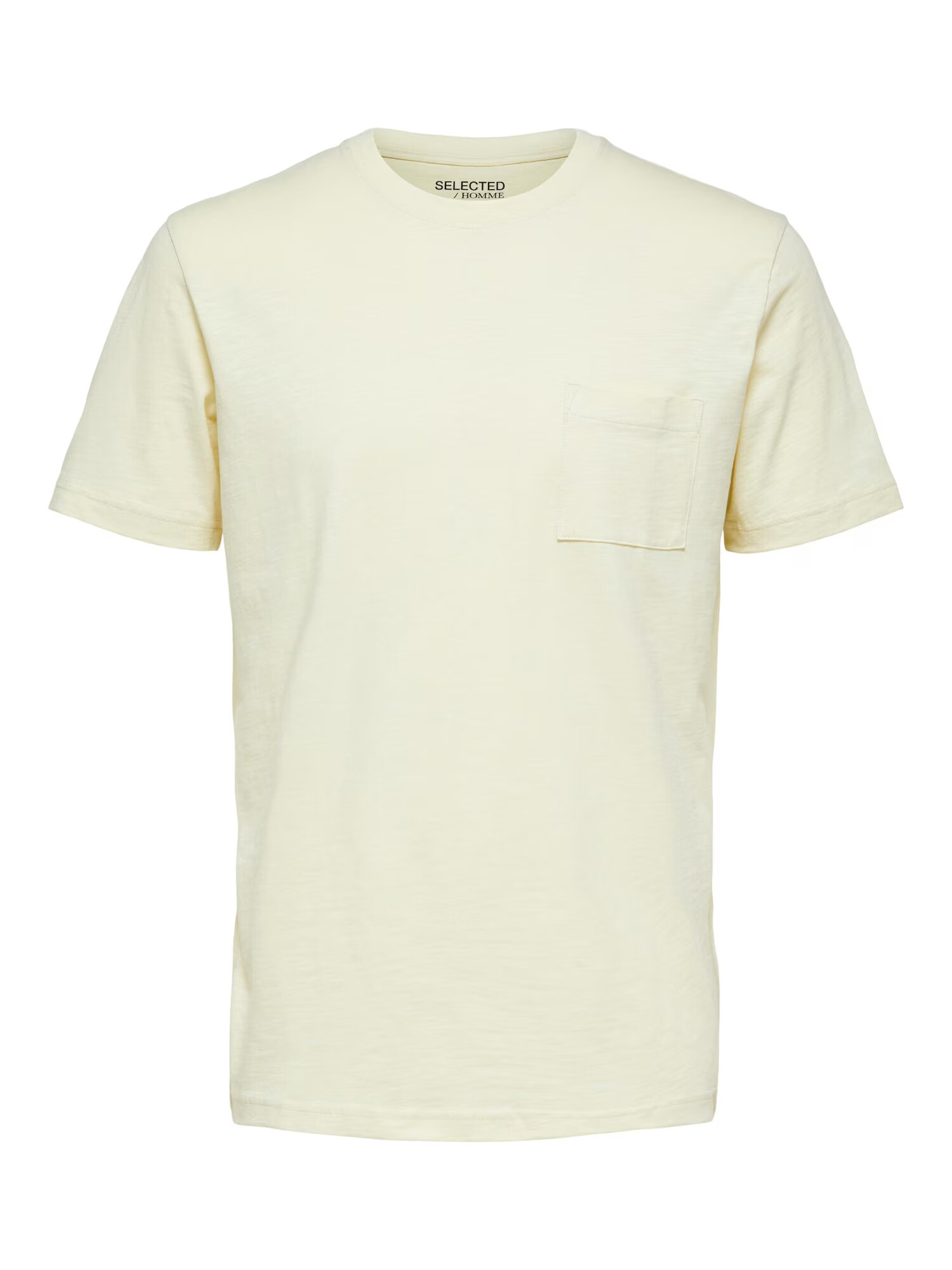 SELECTED HOMME Tricou 'Ted' galben pastel - Pled.ro