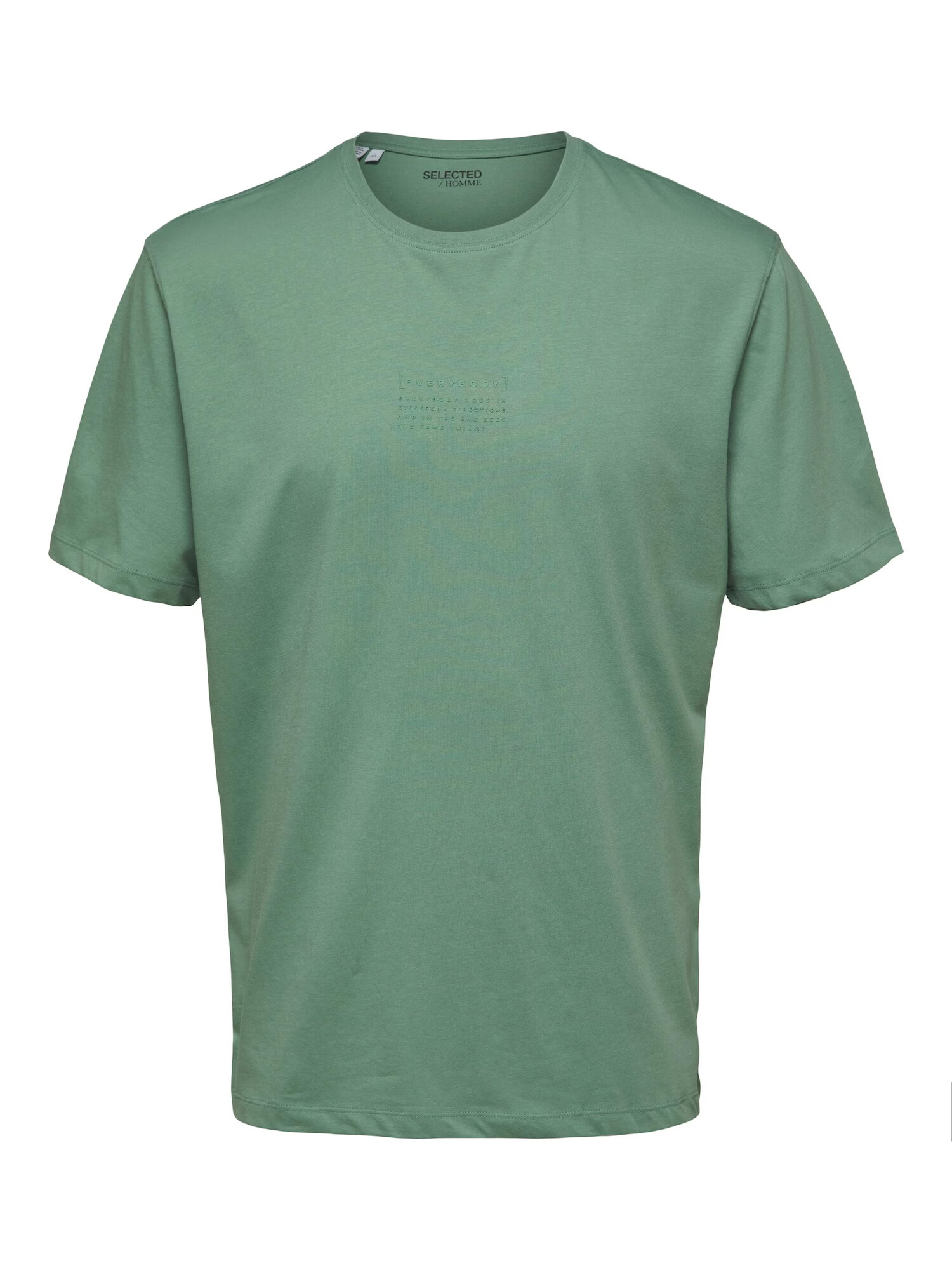 SELECTED HOMME Tricou 'Ventura' verde pastel - Pled.ro