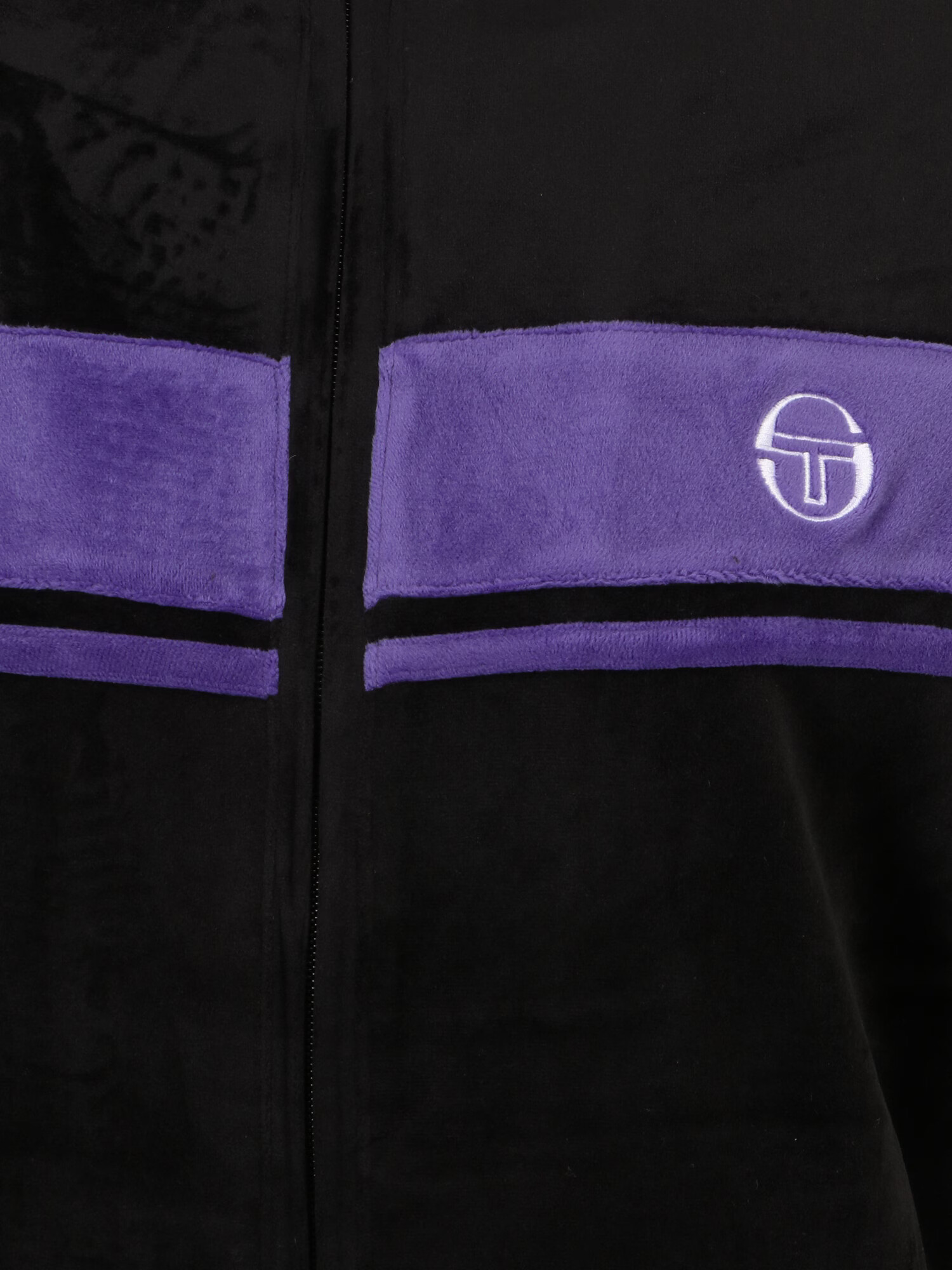 Sergio Tacchini Haine de casă 'DAMARINDO' lila / negru / alb - Pled.ro