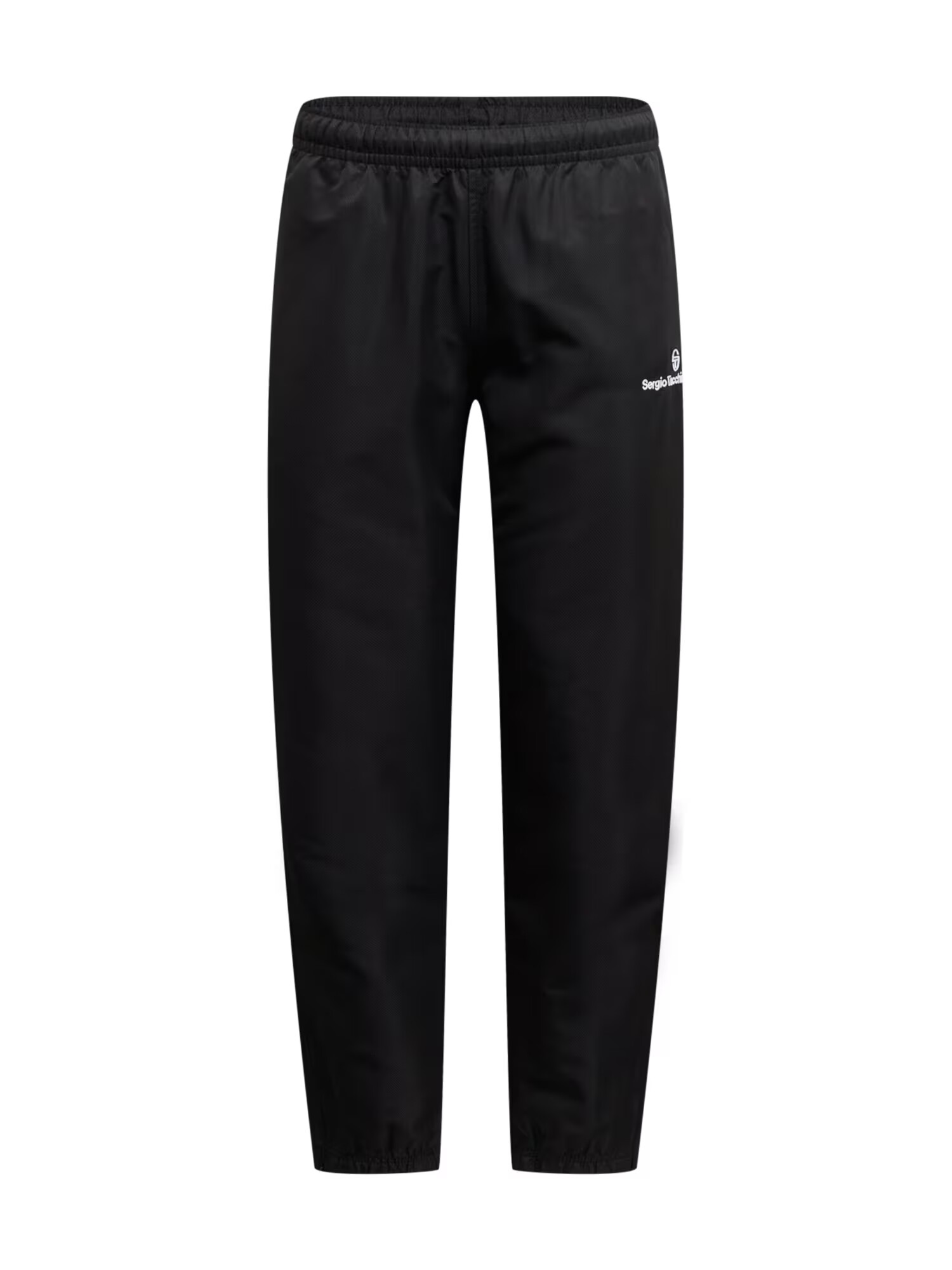 Sergio Tacchini Pantaloni 'CARSON 21' negru / alb - Pled.ro