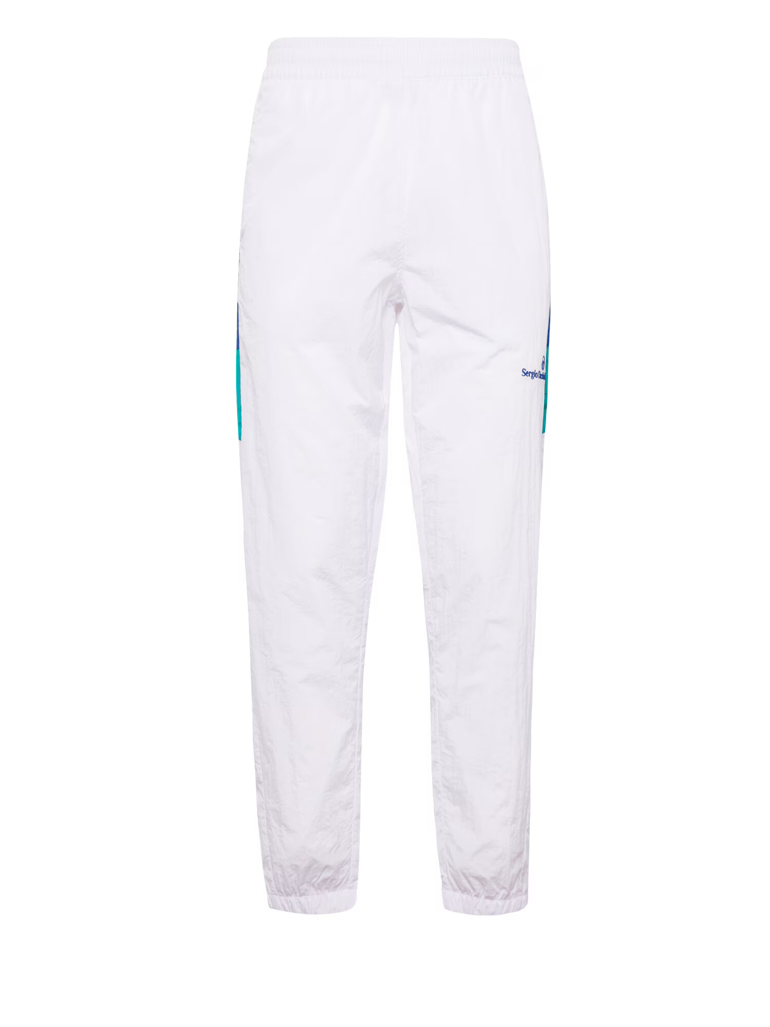 Sergio Tacchini Pantaloni sport 'MACAO' albastru / verde jad / negru / alb - Pled.ro