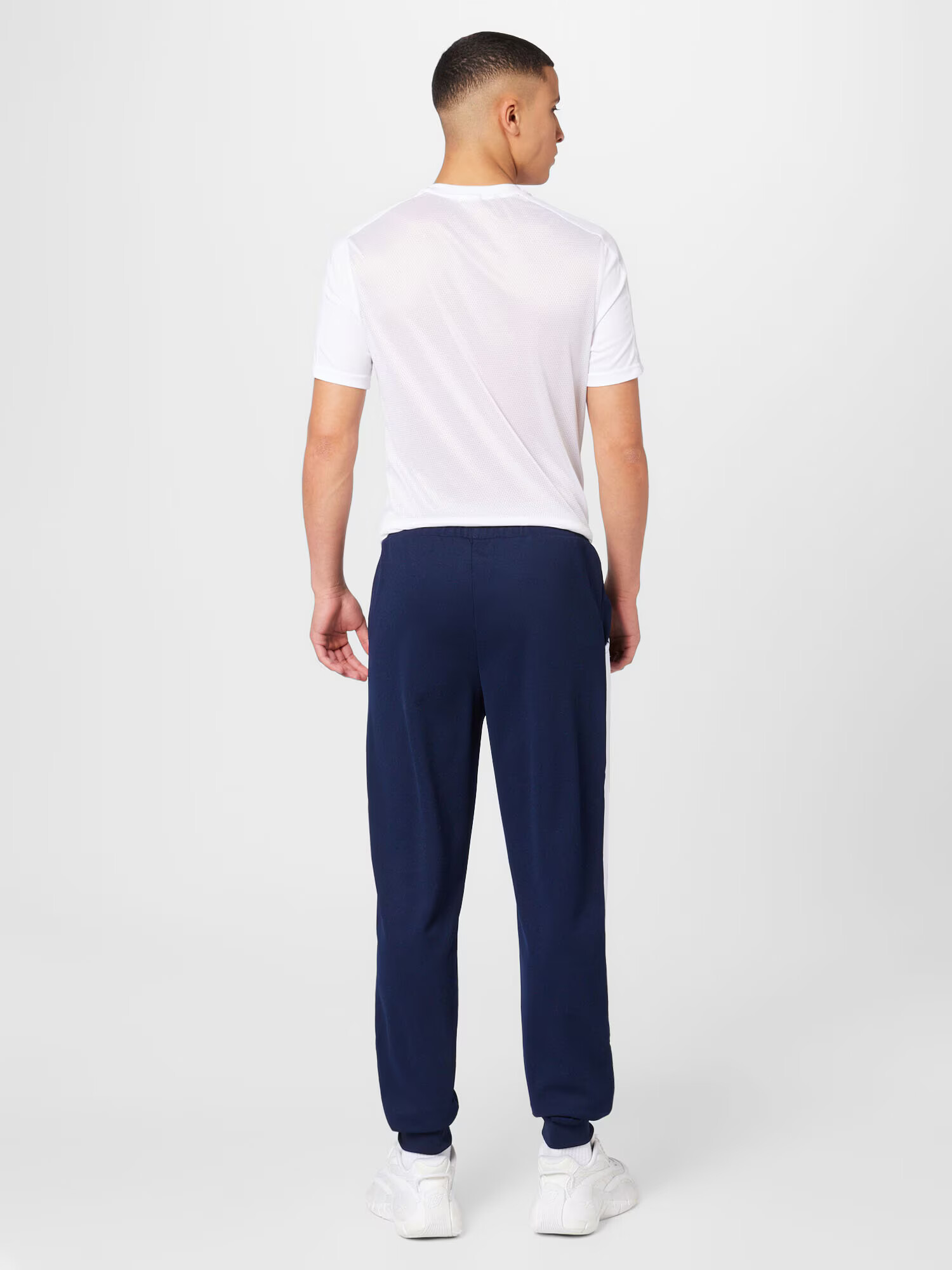 Sergio Tacchini Pantaloni sport 'New Damarindo' albastru noapte / alb - Pled.ro