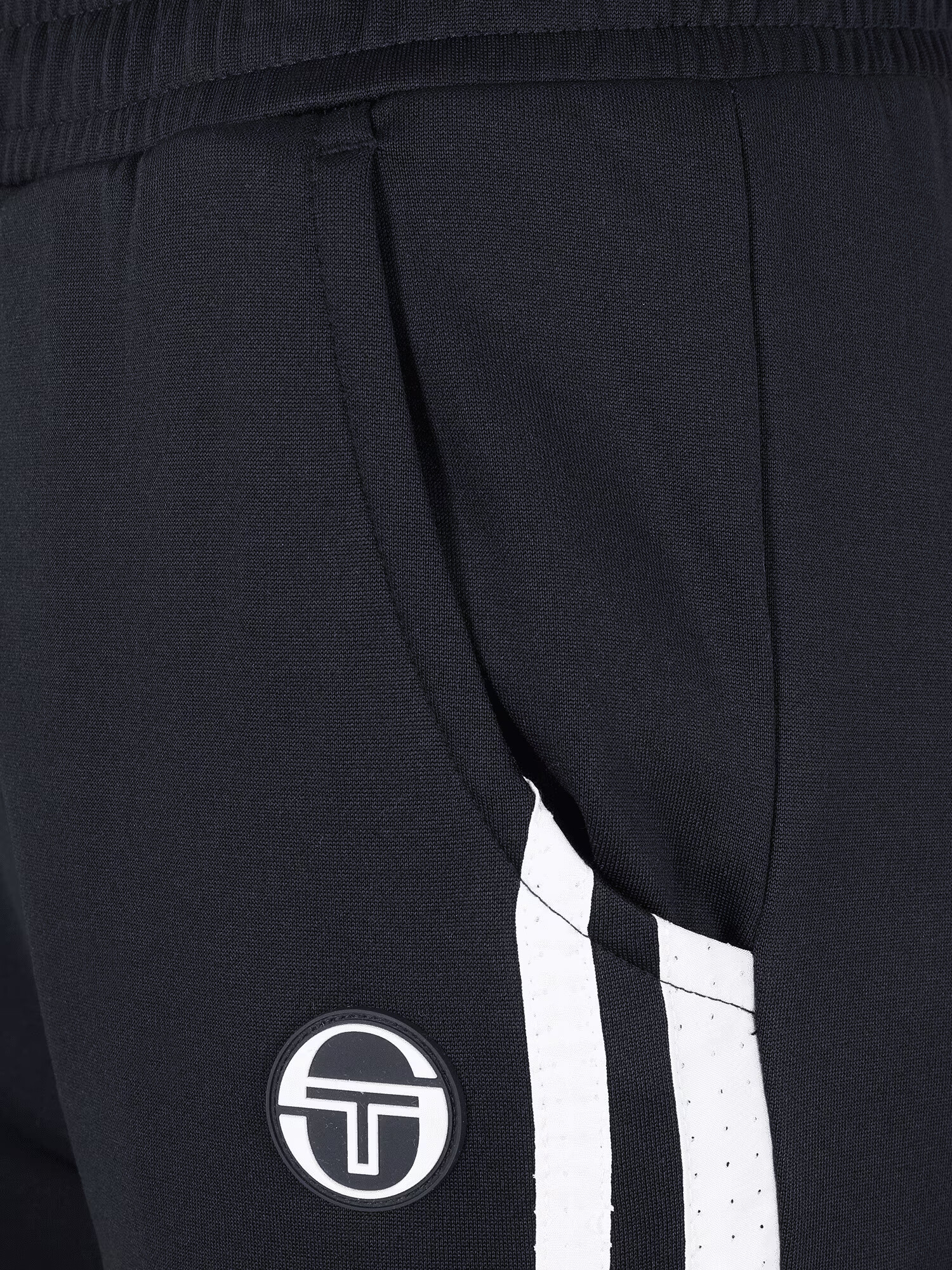 Sergio Tacchini Pantaloni sport 'YOUNG LINE' bleumarin / alb - Pled.ro