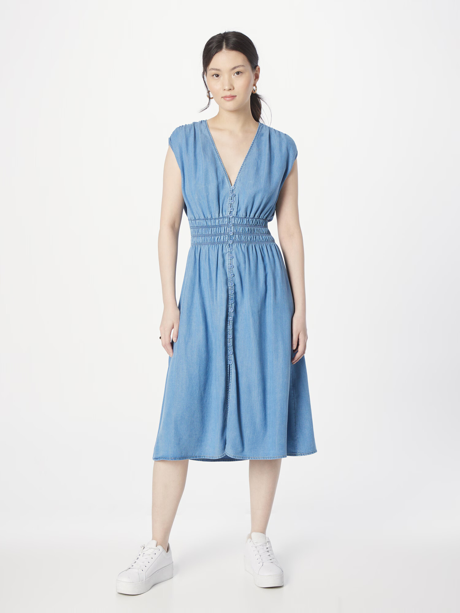 sessun Rochie 'GALADAY' albastru denim - Pled.ro