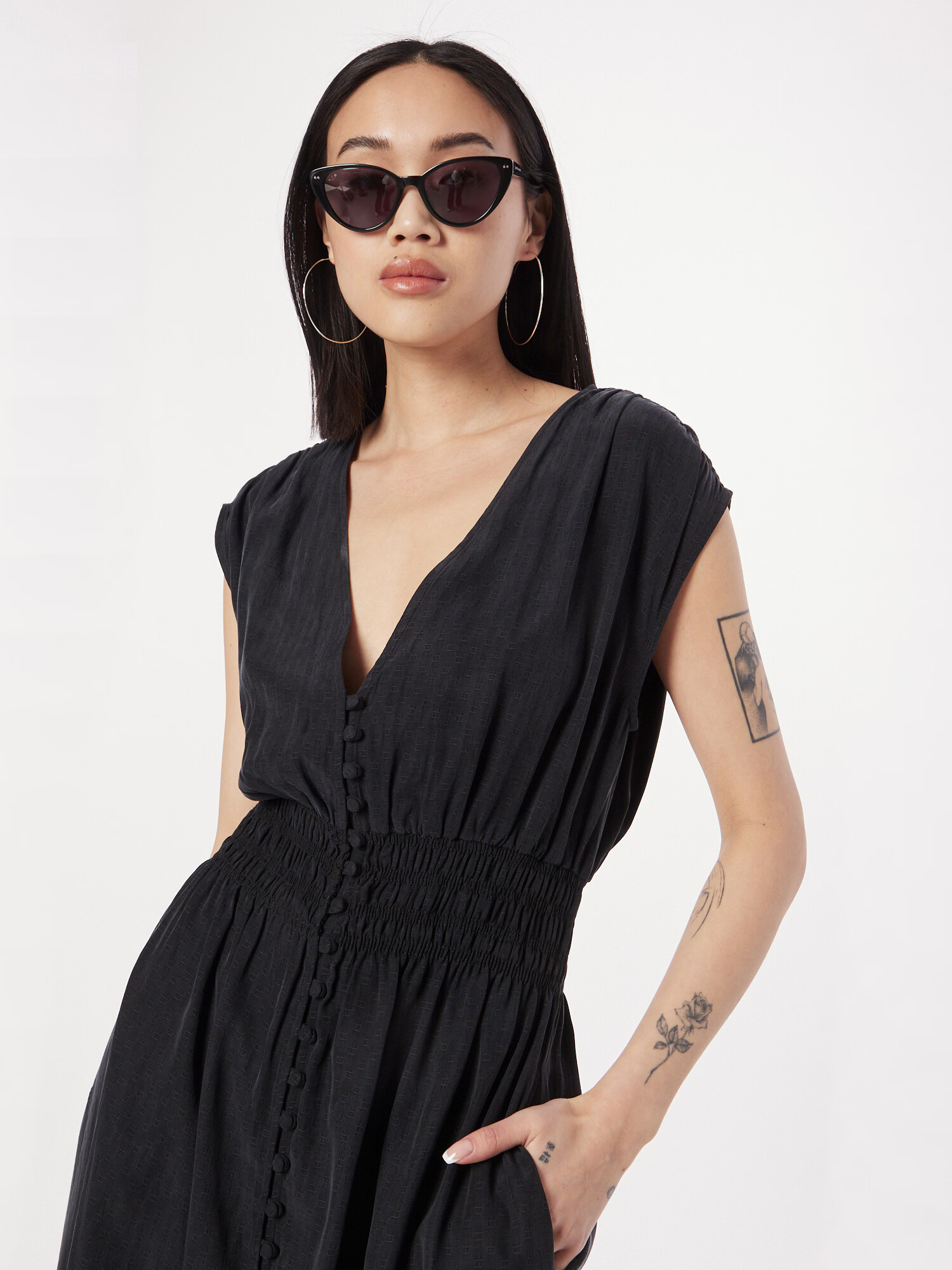 sessun Rochie 'GALATÉE' negru - Pled.ro