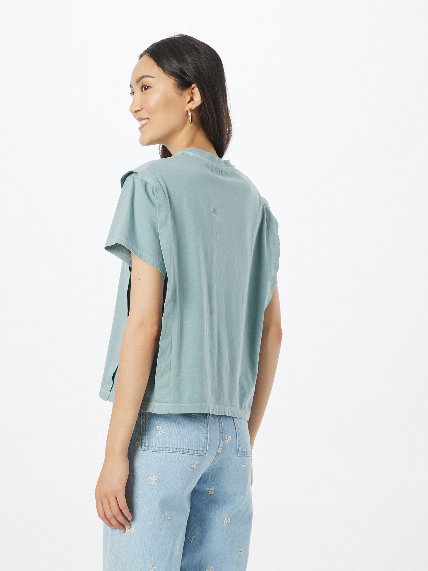 sessun Tricou 'VALERIO' verde pastel - Pled.ro