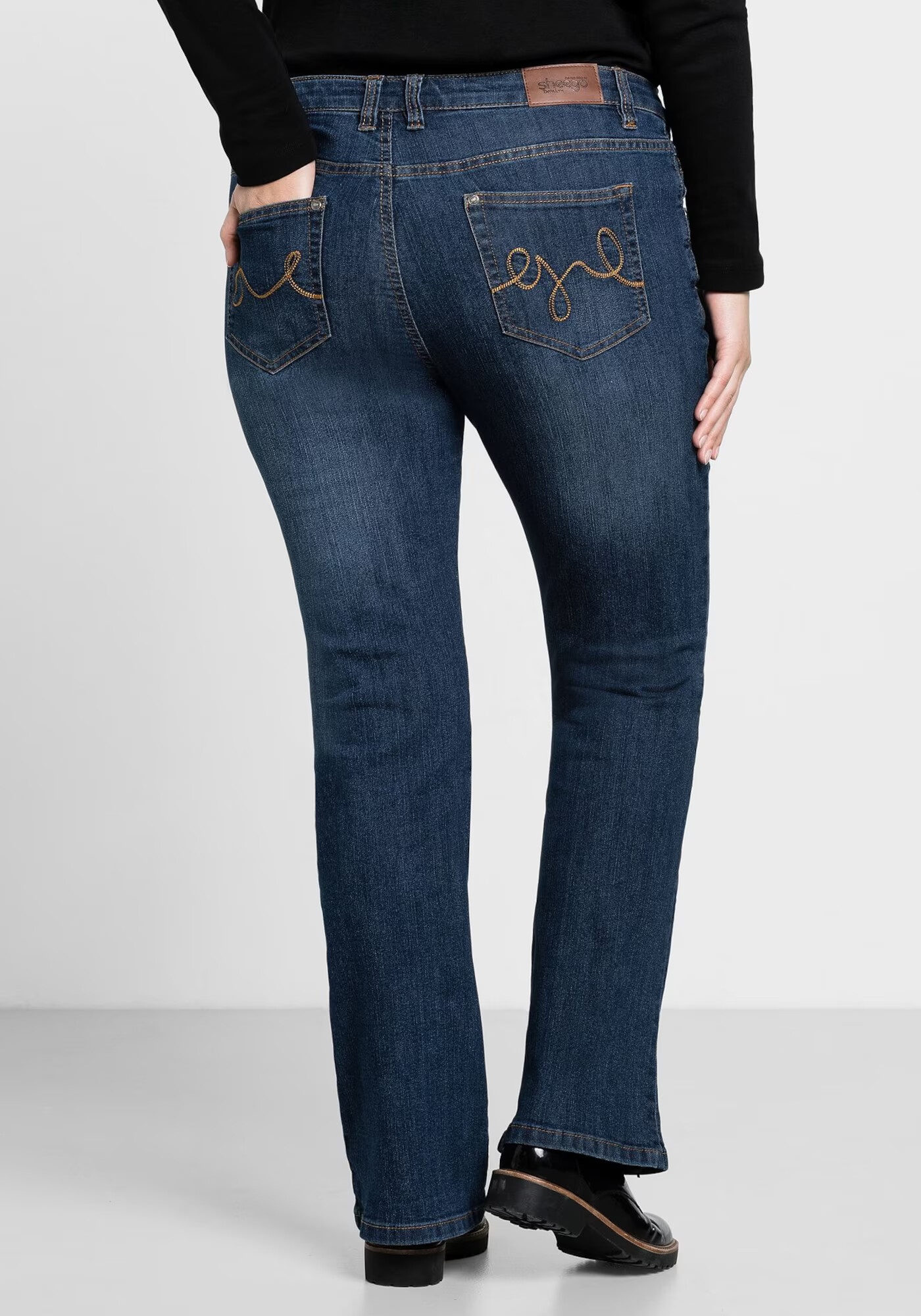 SHEEGO Jeans albastru - Pled.ro