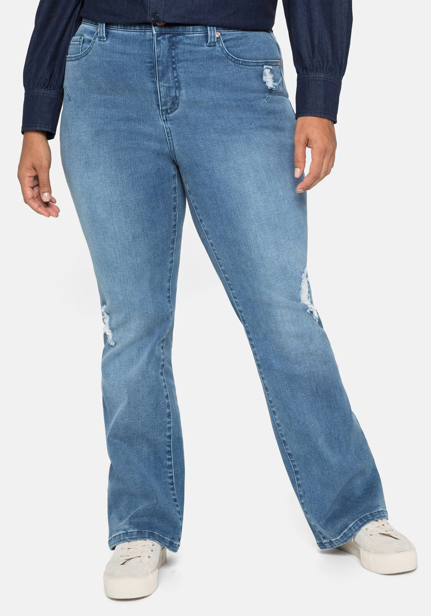 SHEEGO Jeans albastru denim - Pled.ro