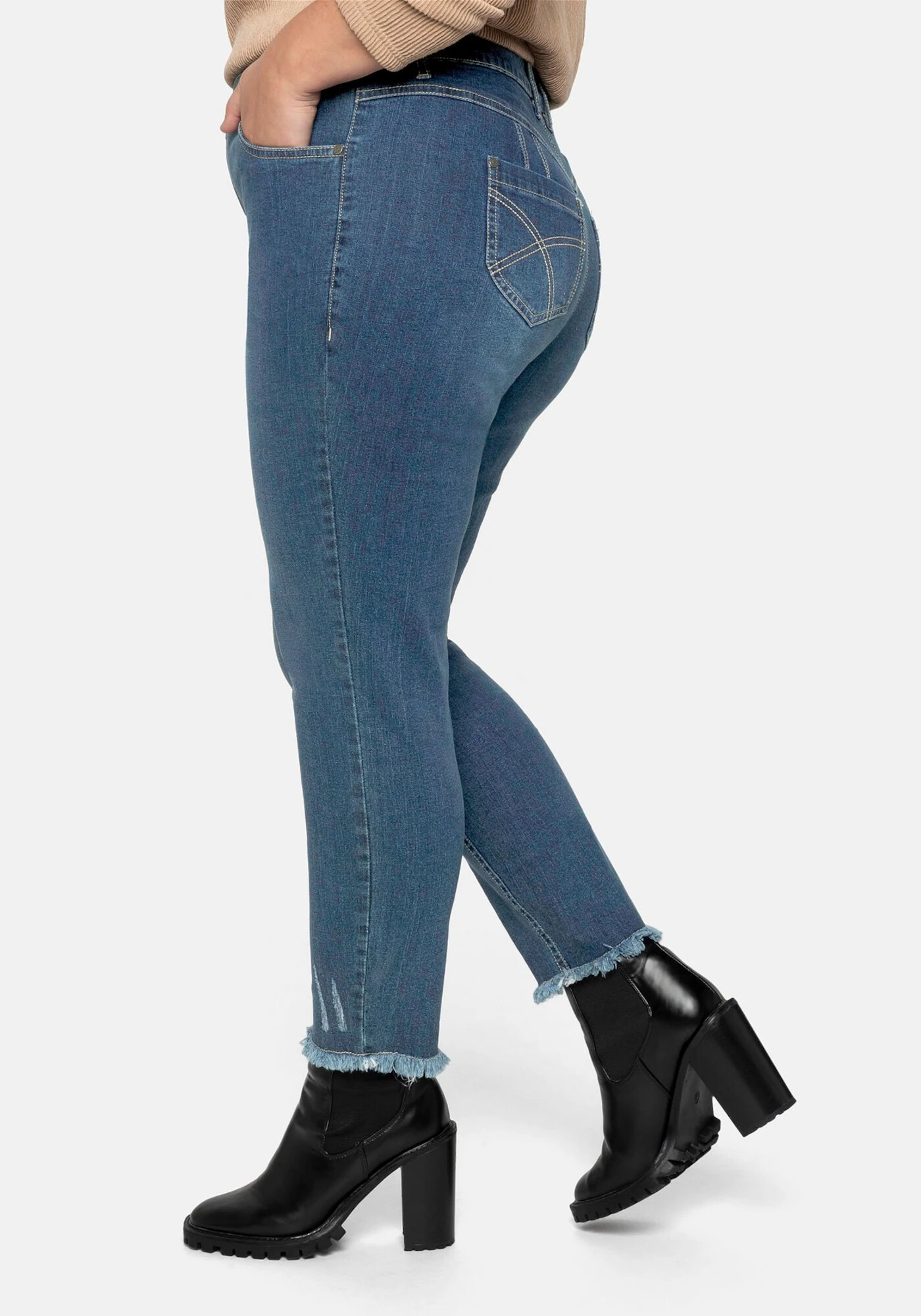 SHEEGO Jeans albastru denim - Pled.ro