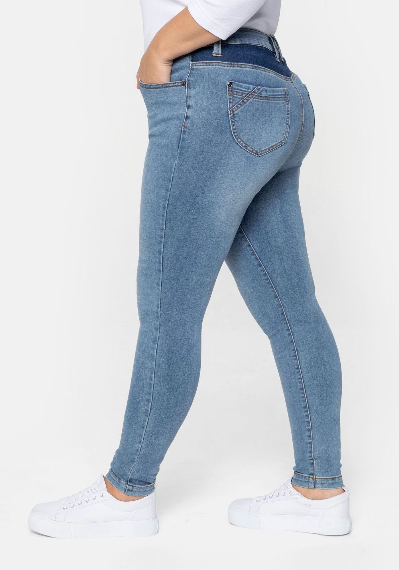 SHEEGO Jeans albastru denim - Pled.ro