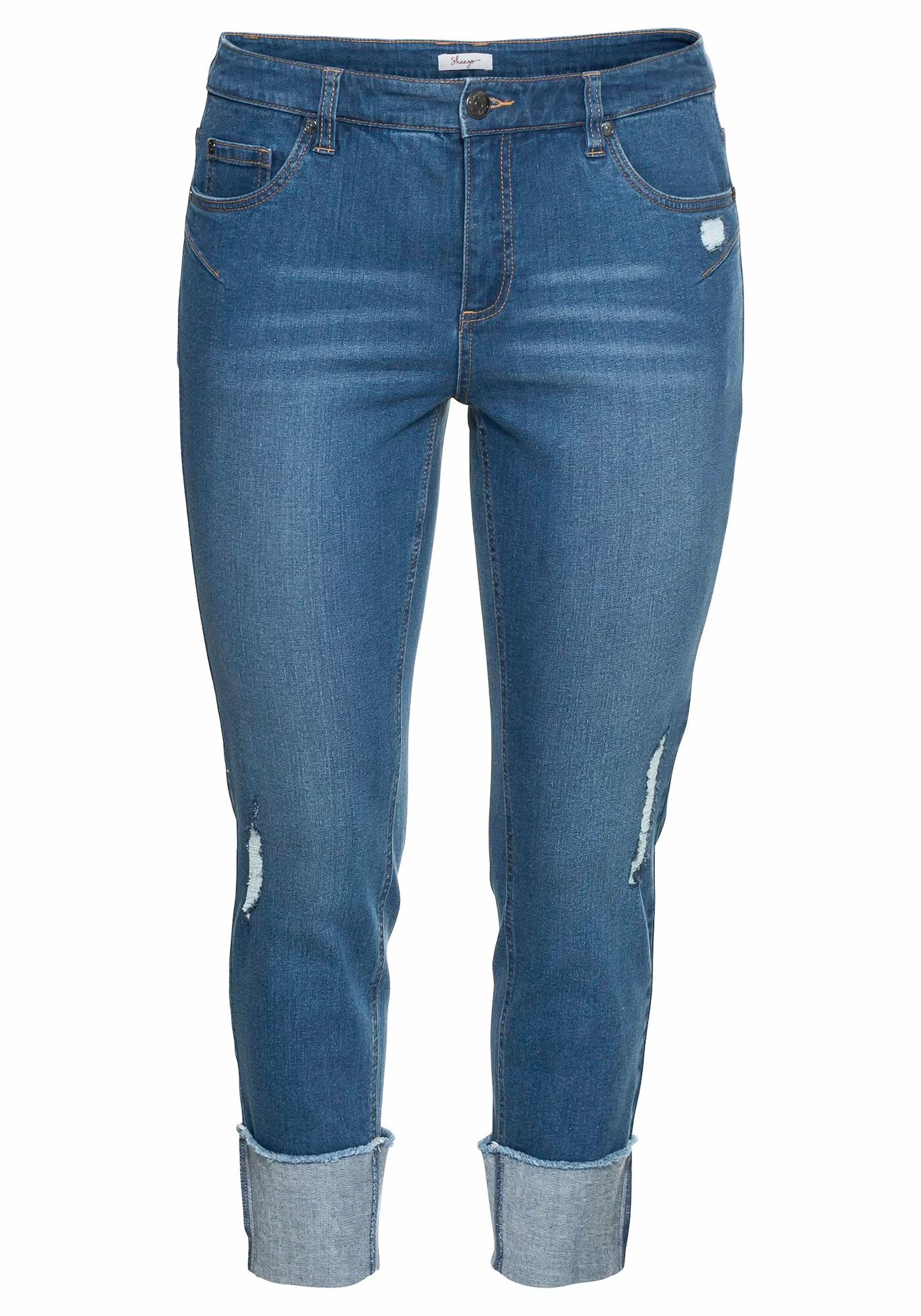 SHEEGO Jeans albastru denim - Pled.ro