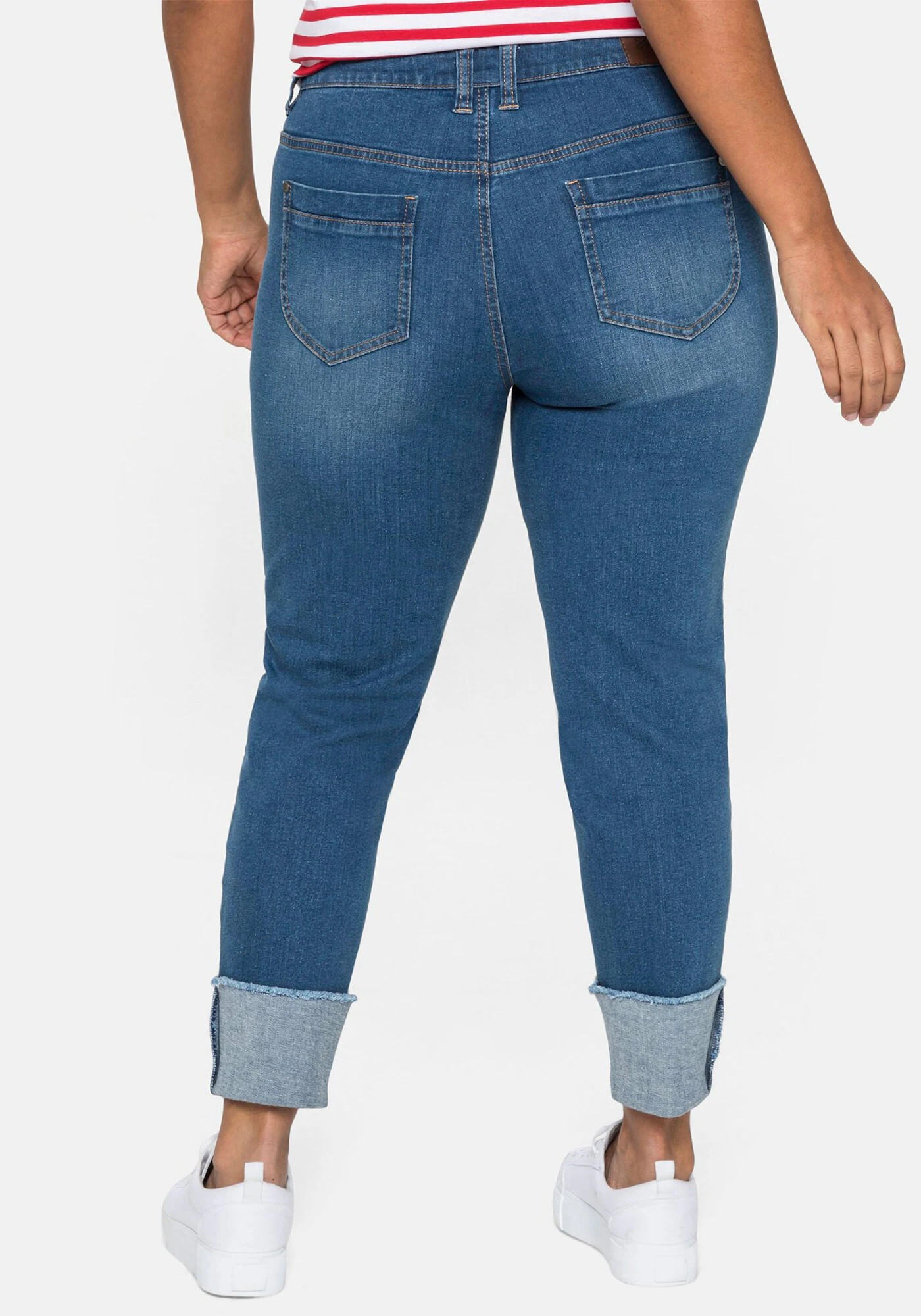 SHEEGO Jeans albastru denim - Pled.ro