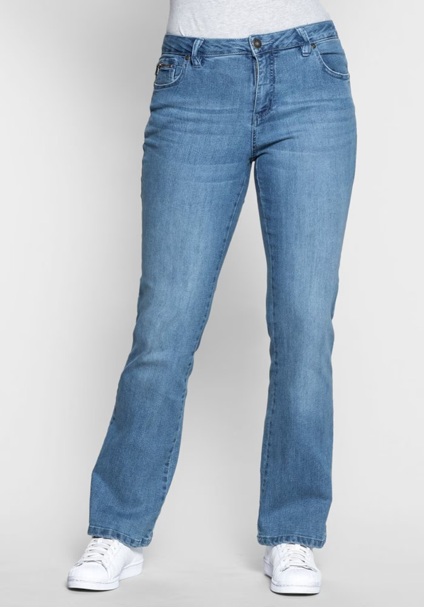 SHEEGO Jeans 'Maila' albastru denim - Pled.ro