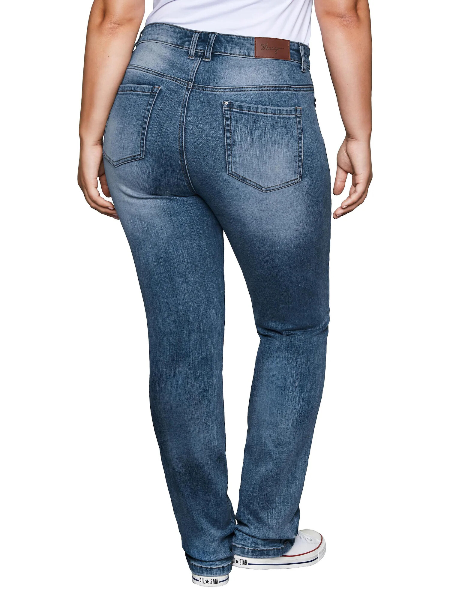 SHEEGO Jeans albastru denim - Pled.ro