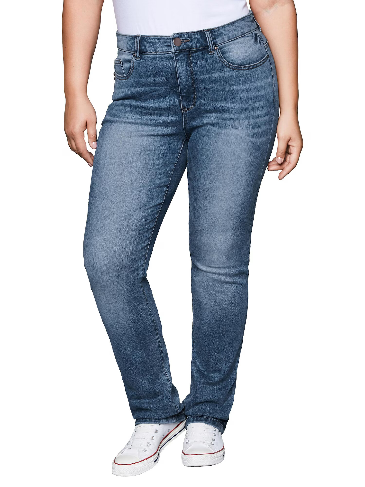 SHEEGO Jeans albastru denim - Pled.ro