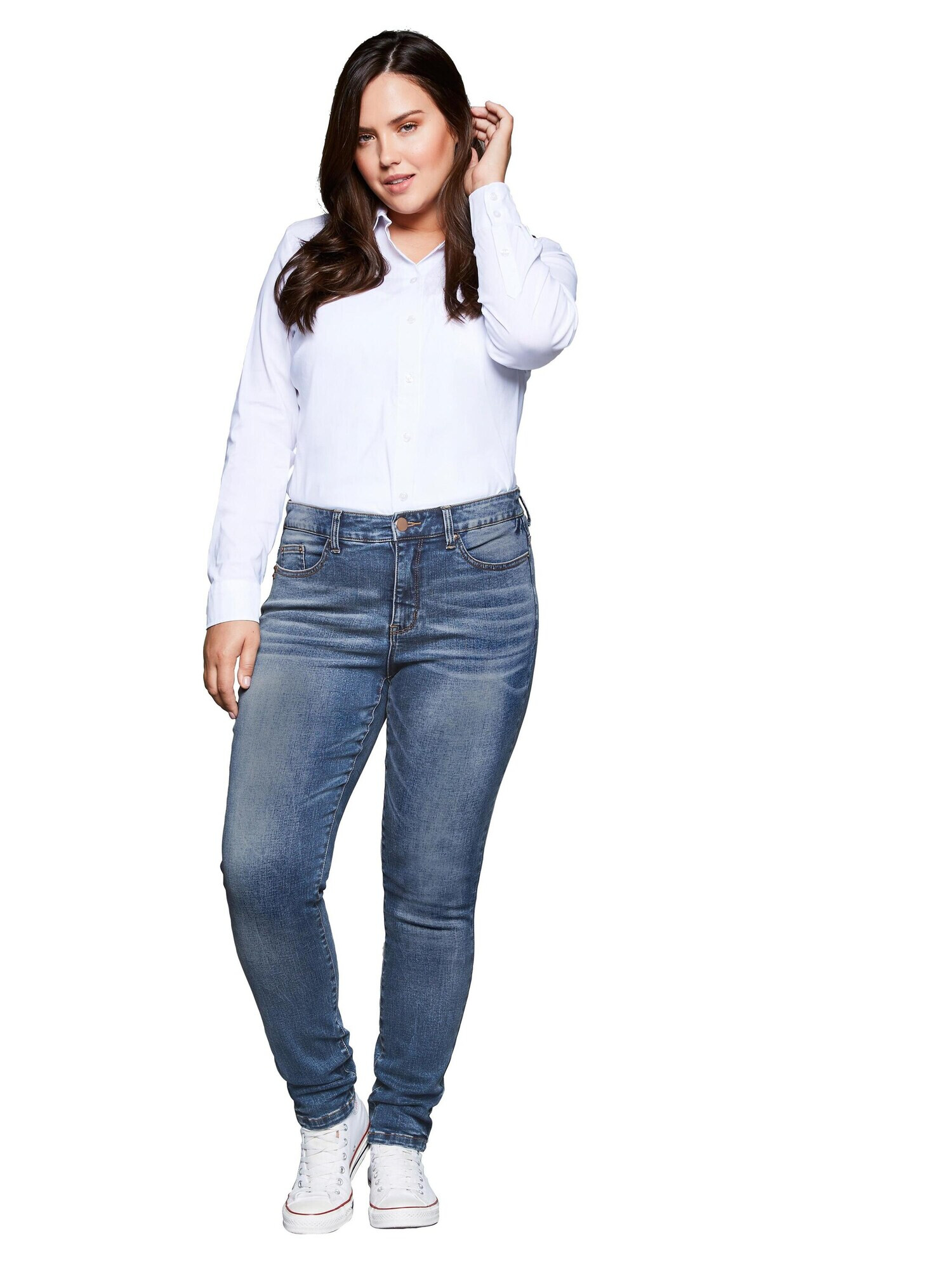 SHEEGO Jeans albastru denim - Pled.ro