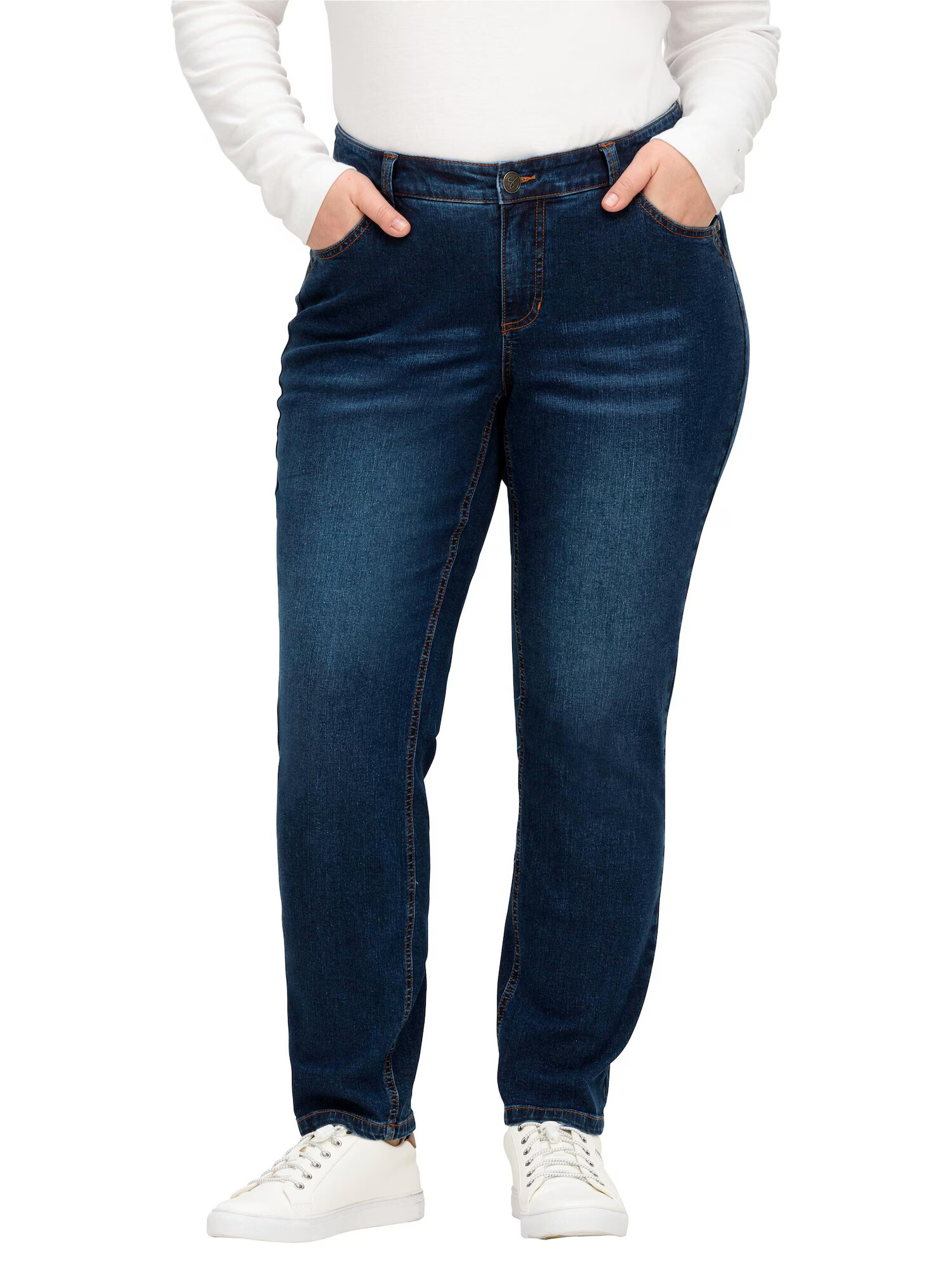 SHEEGO Jeans albastru denim - Pled.ro