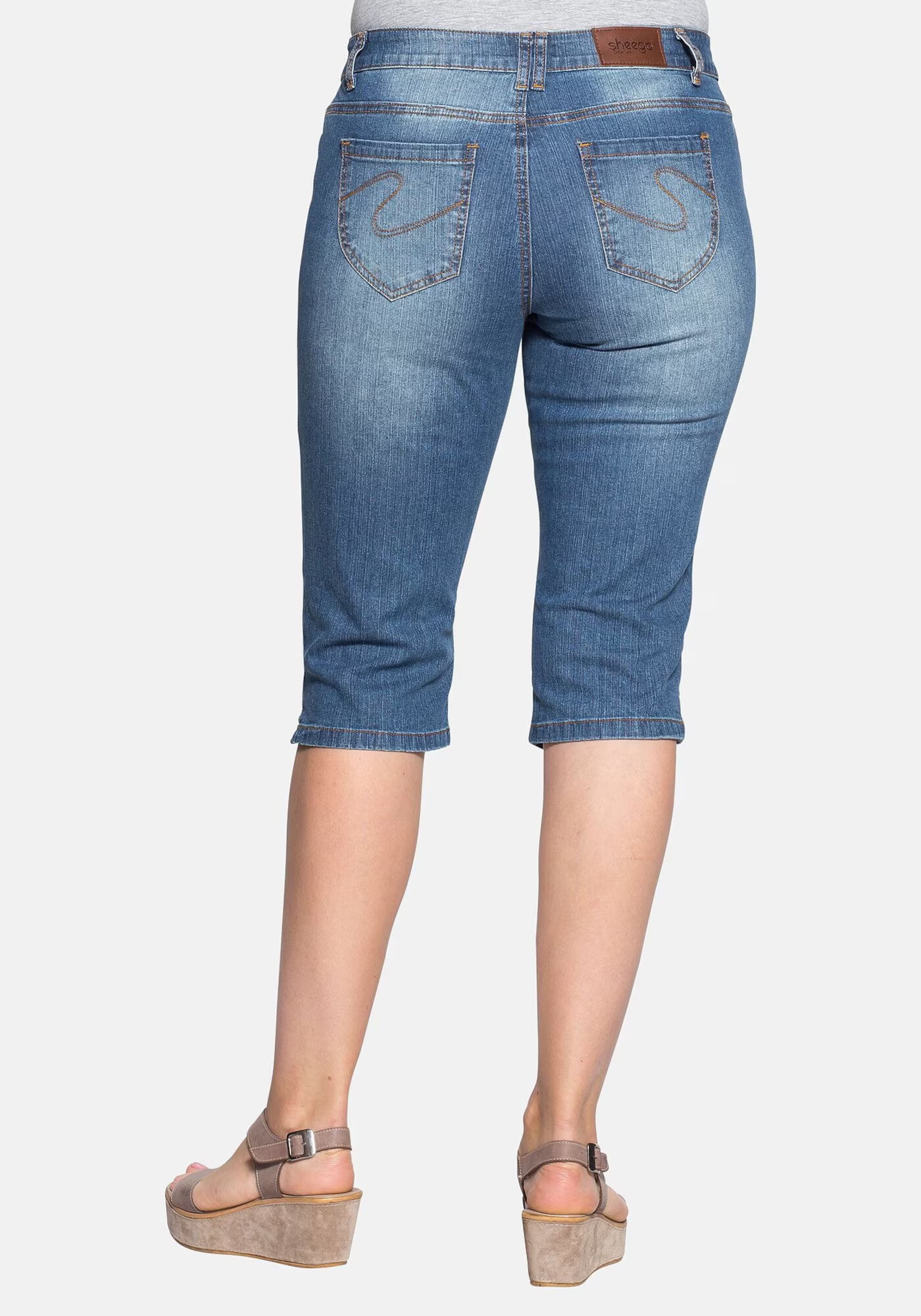 SHEEGO Jeans albastru denim - Pled.ro