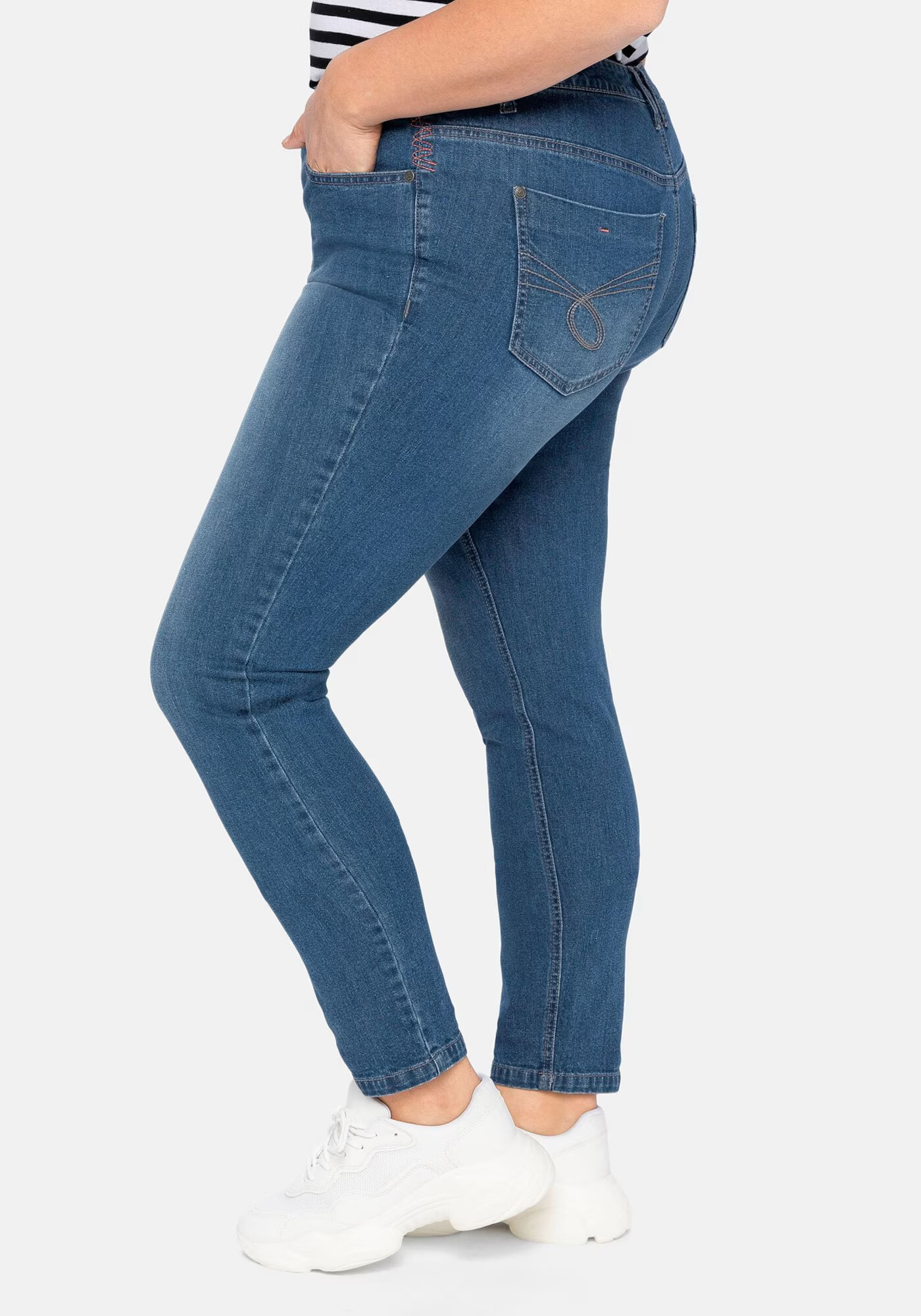 SHEEGO Jeans albastru denim - Pled.ro