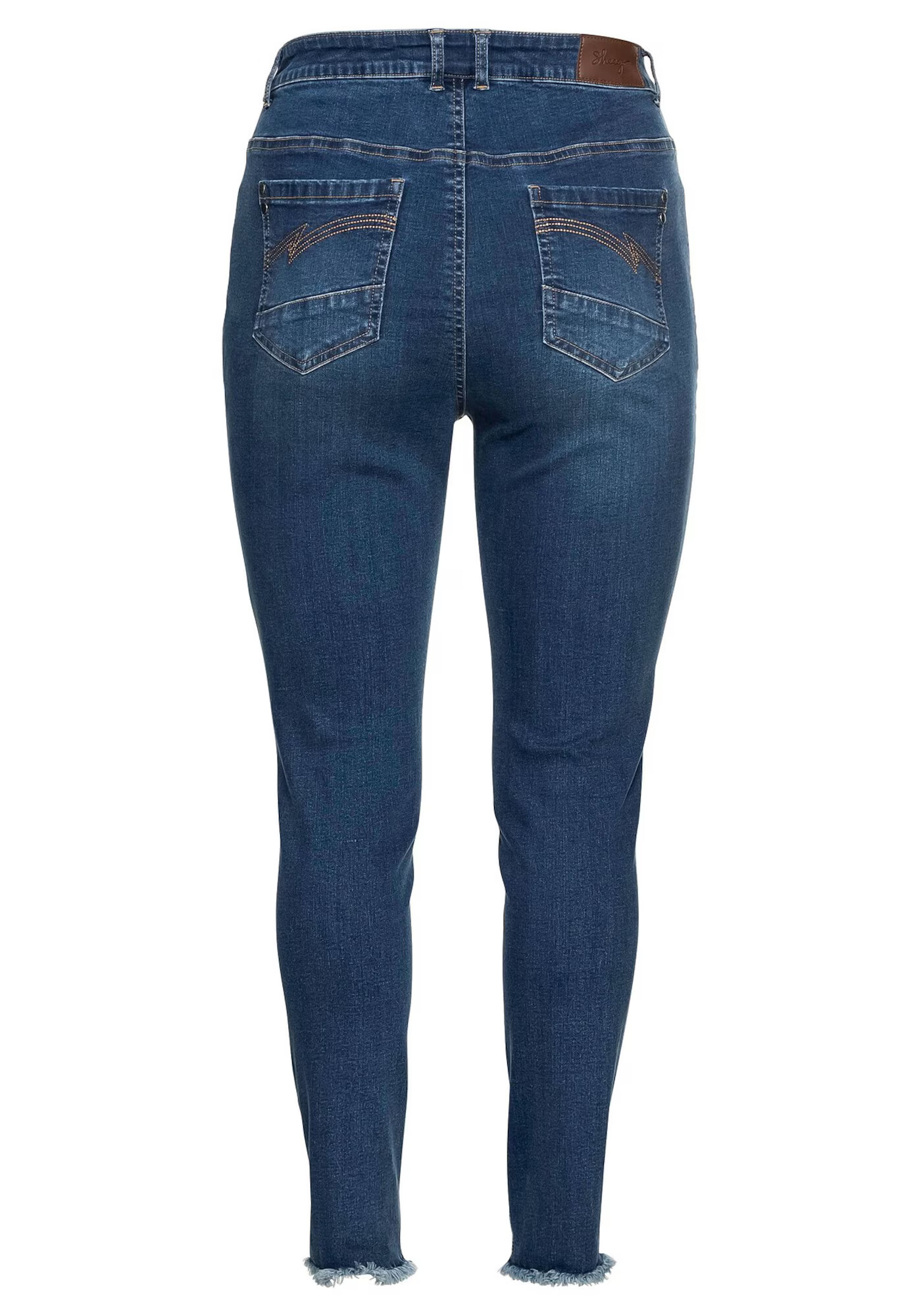 SHEEGO Jeans albastru / maro - Pled.ro