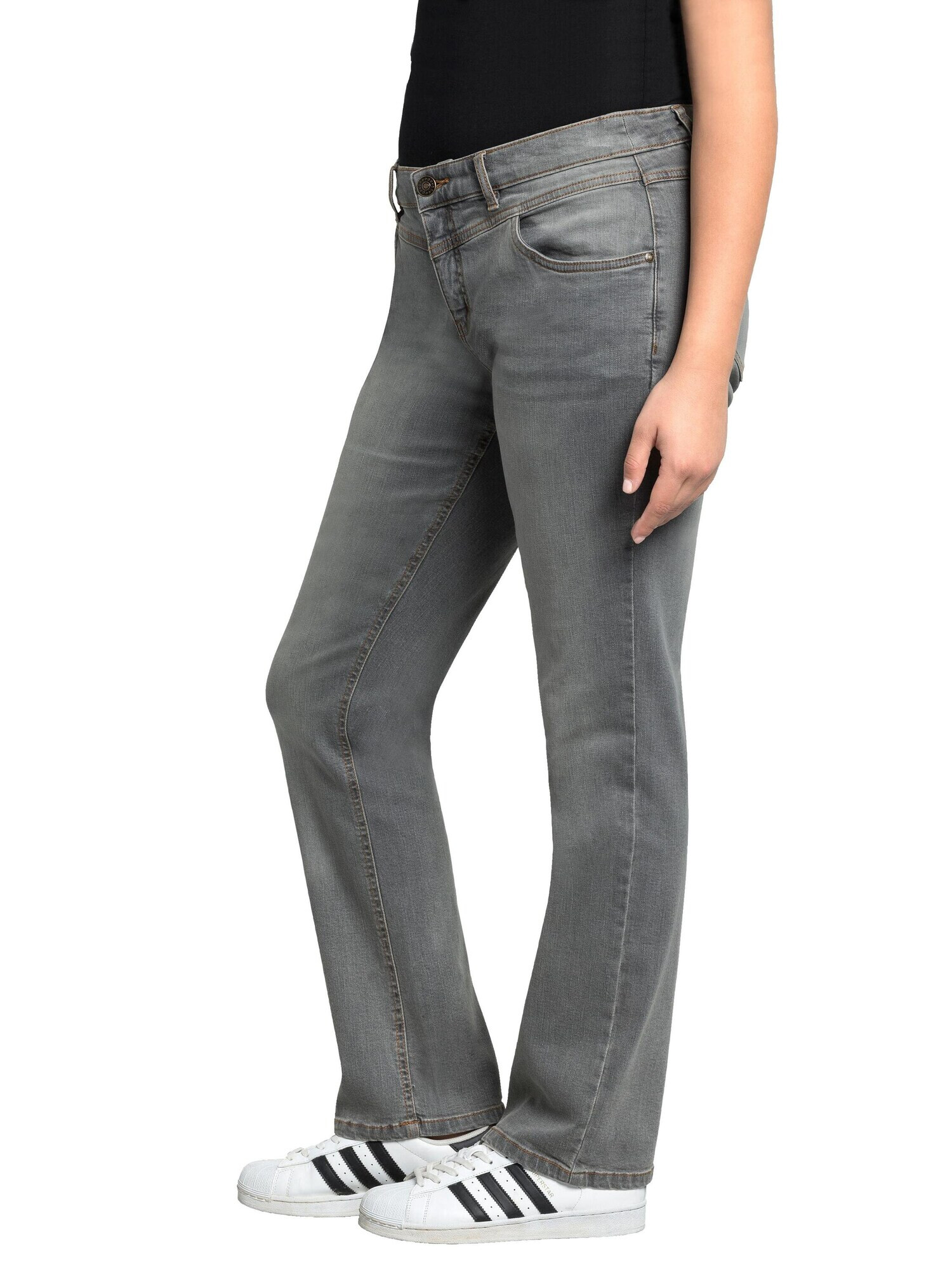 SHEEGO Jeans gri denim - Pled.ro