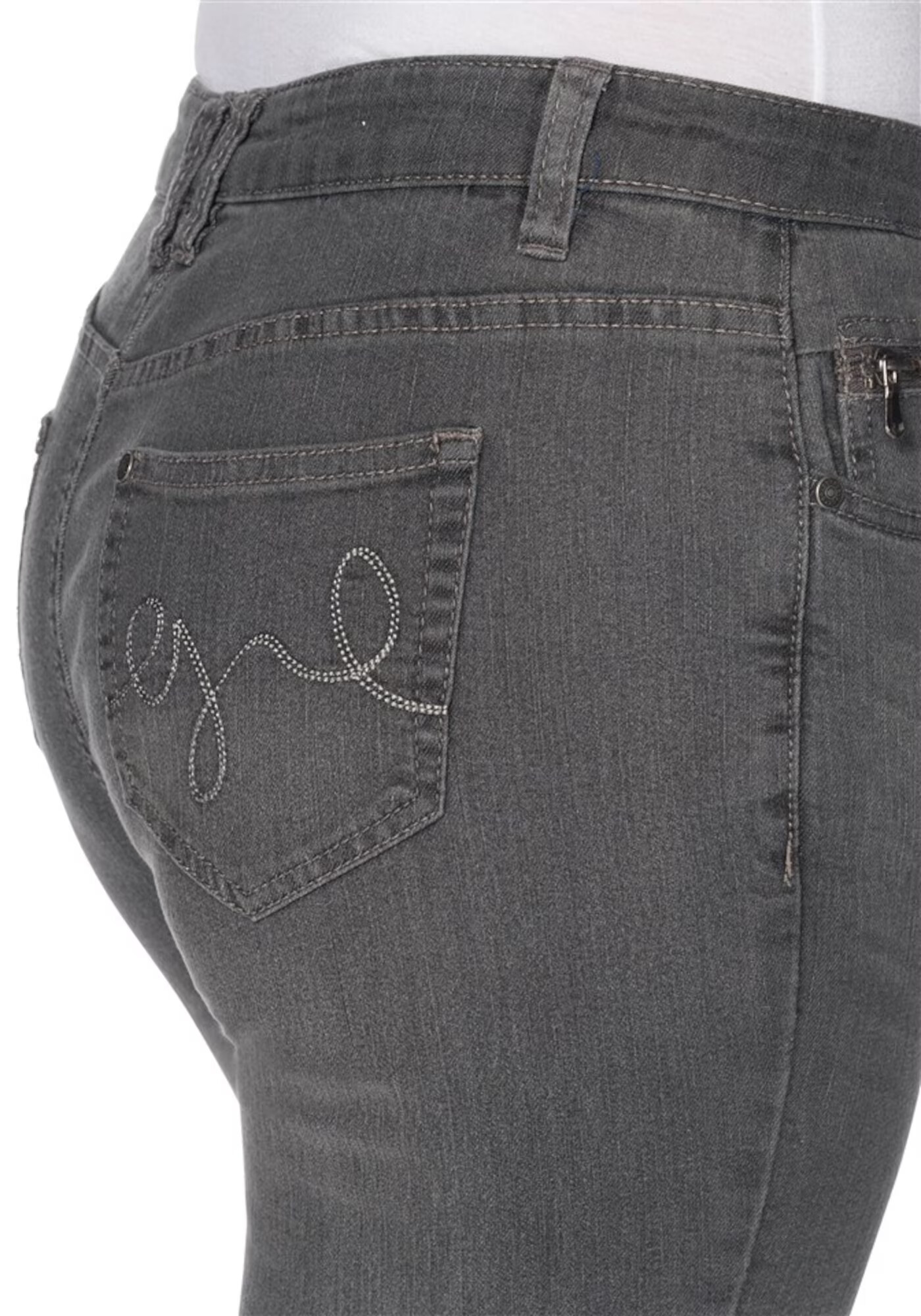 SHEEGO Jeans gri denim - Pled.ro