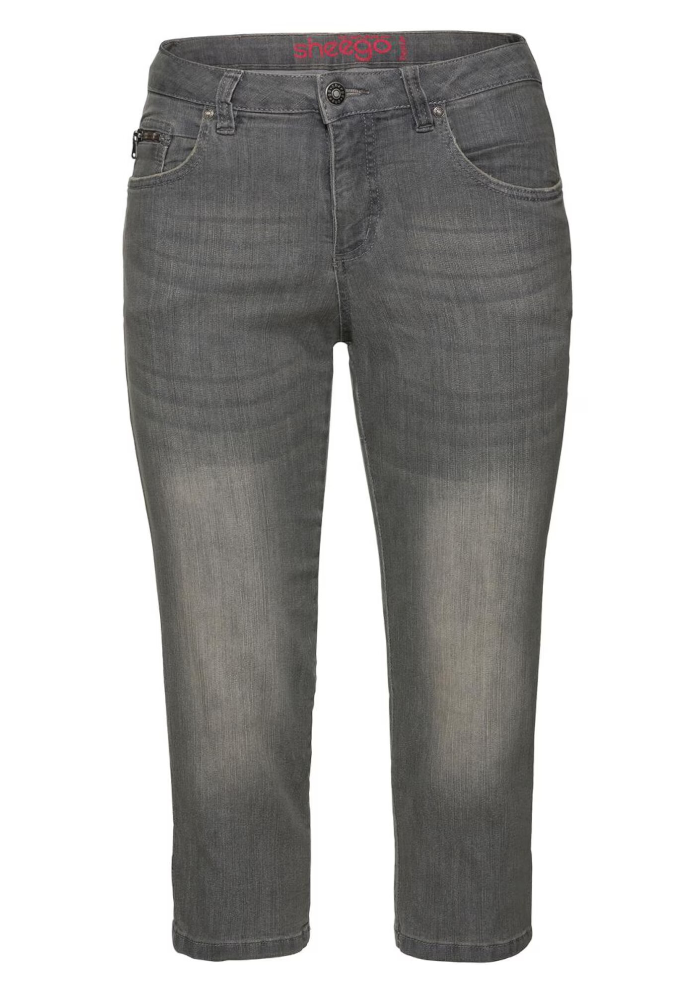 SHEEGO Jeans gri denim - Pled.ro