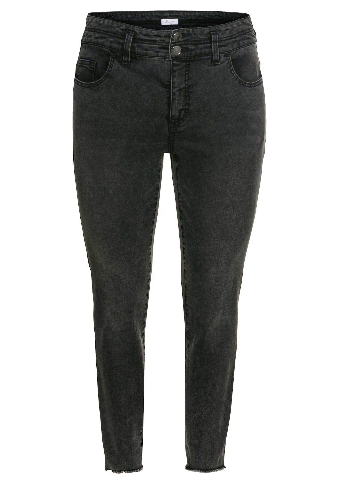 SHEEGO Jeans negru - Pled.ro