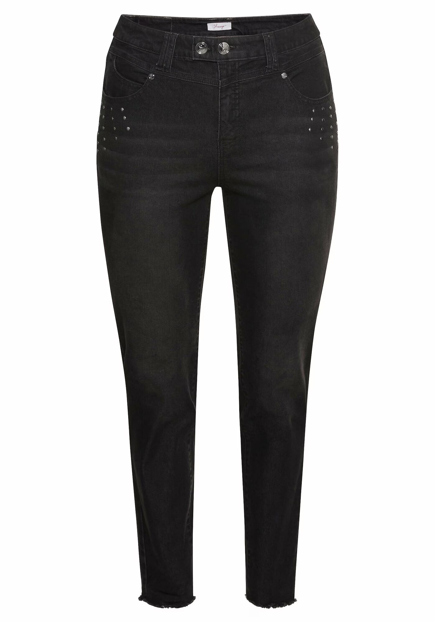 SHEEGO Jeans negru denim - Pled.ro