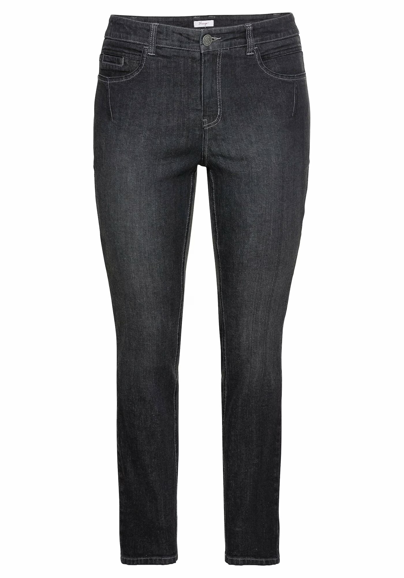 SHEEGO Jeans negru denim - Pled.ro