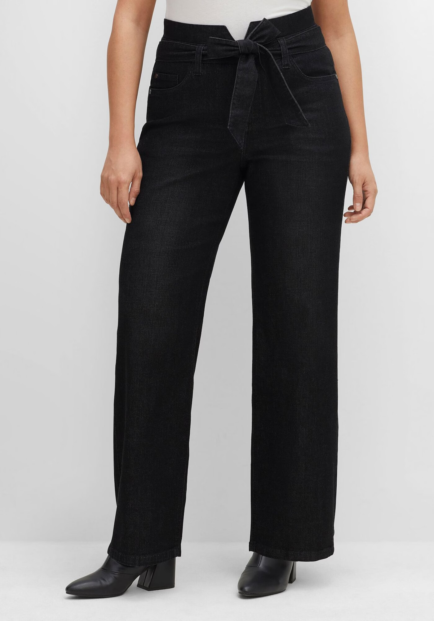 SHEEGO Jeans negru denim - Pled.ro