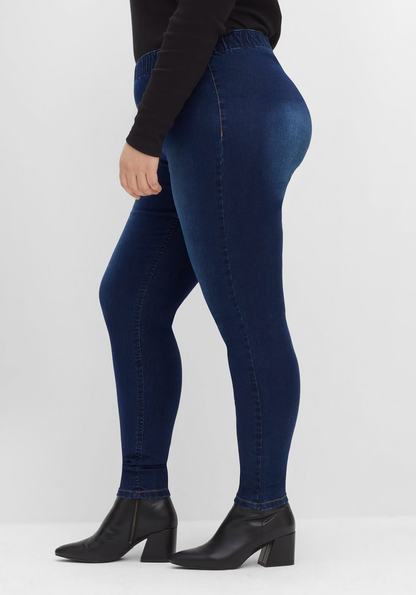 SHEEGO Jeggings albastru denim - Pled.ro