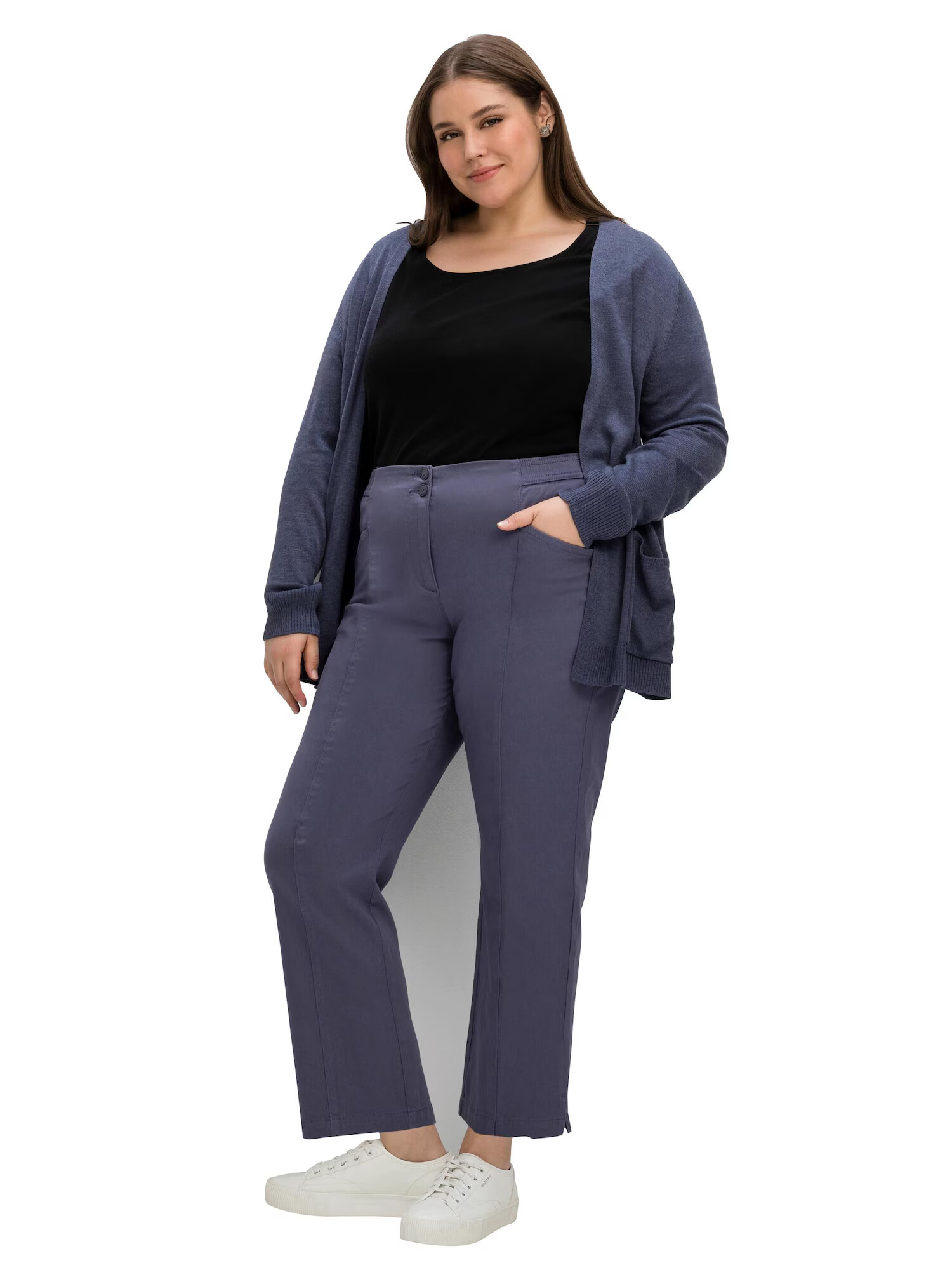 SHEEGO Pantaloni indigo - Pled.ro