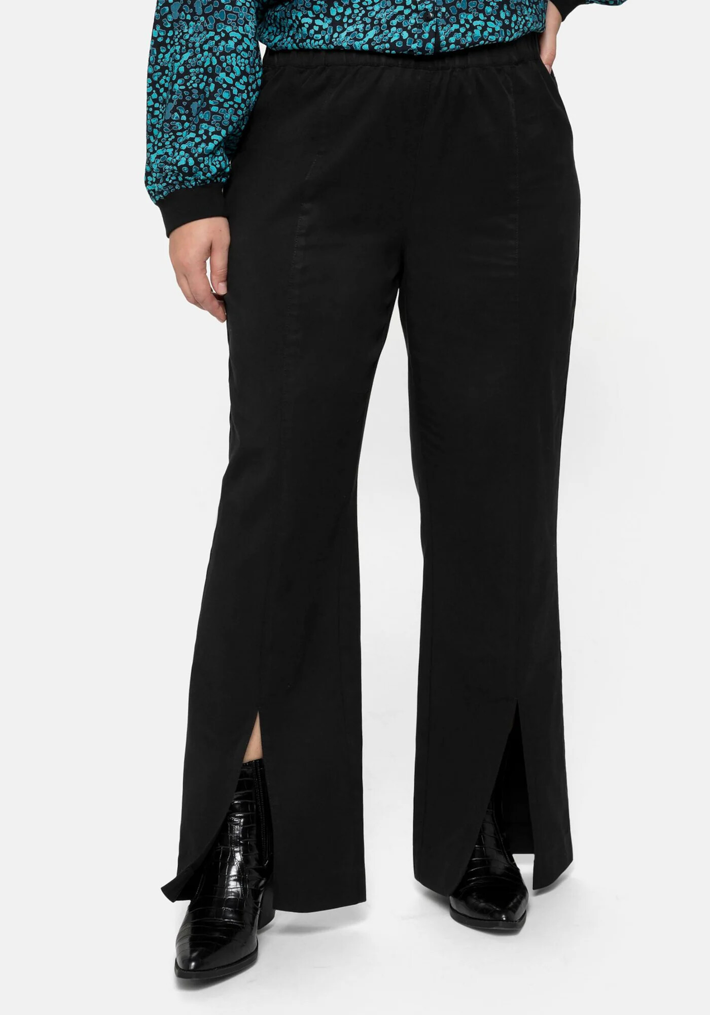 SHEEGO Pantaloni negru - Pled.ro