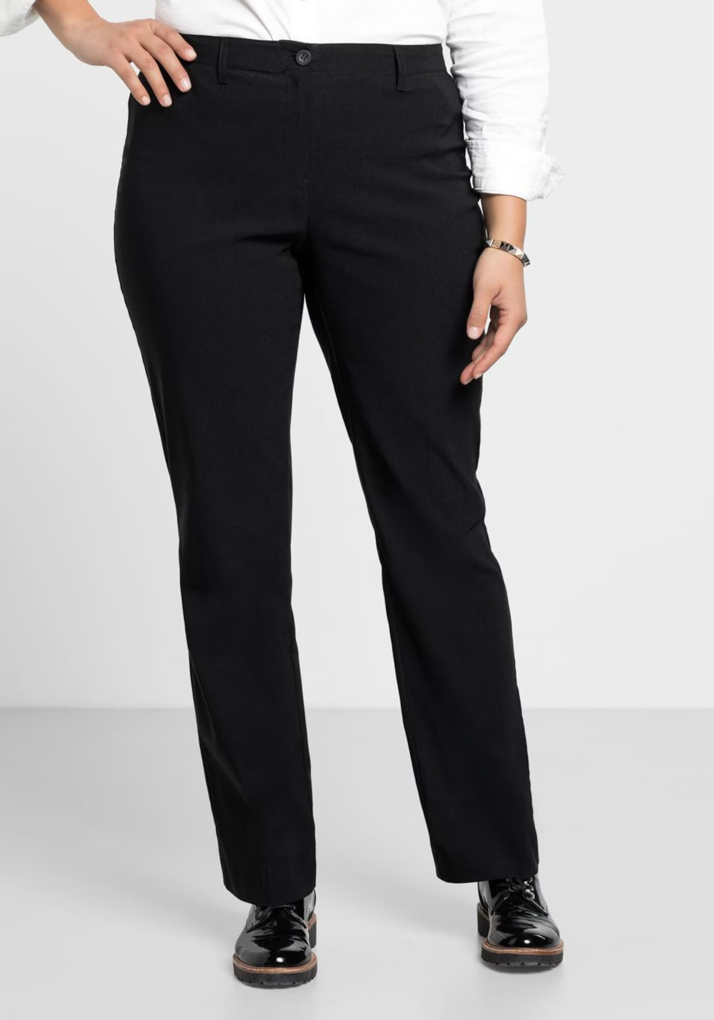 SHEEGO Pantaloni 'Bengalin' negru - Pled.ro