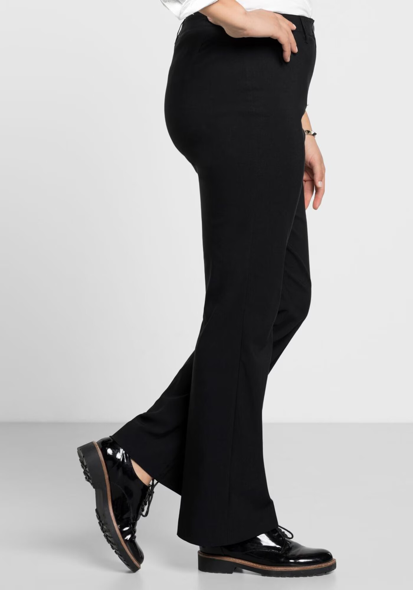 SHEEGO Pantaloni 'Bengalin' negru - Pled.ro