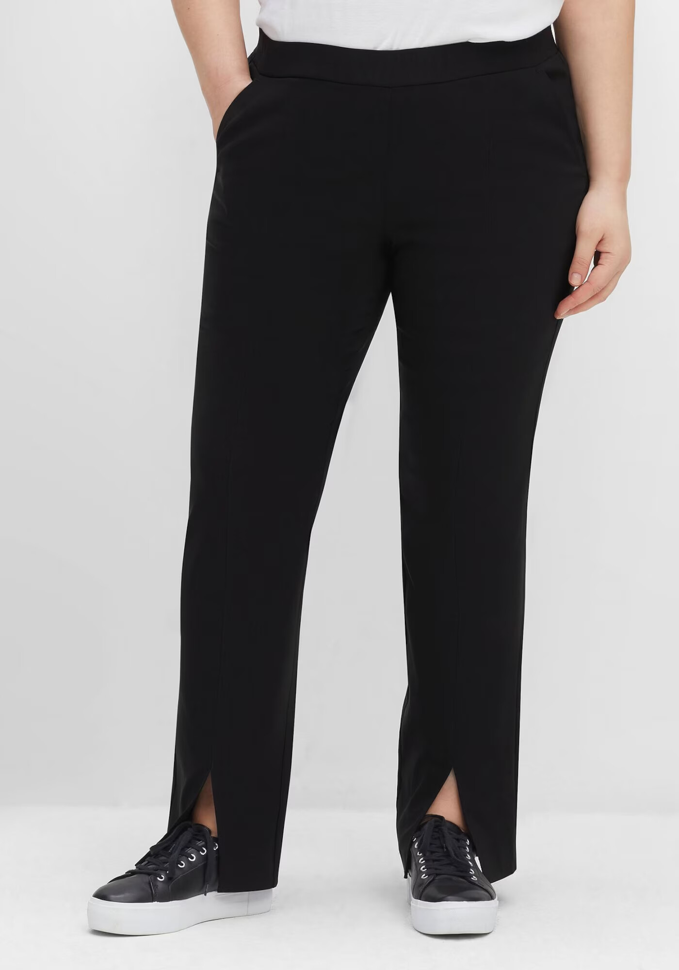 SHEEGO Pantaloni negru - Pled.ro