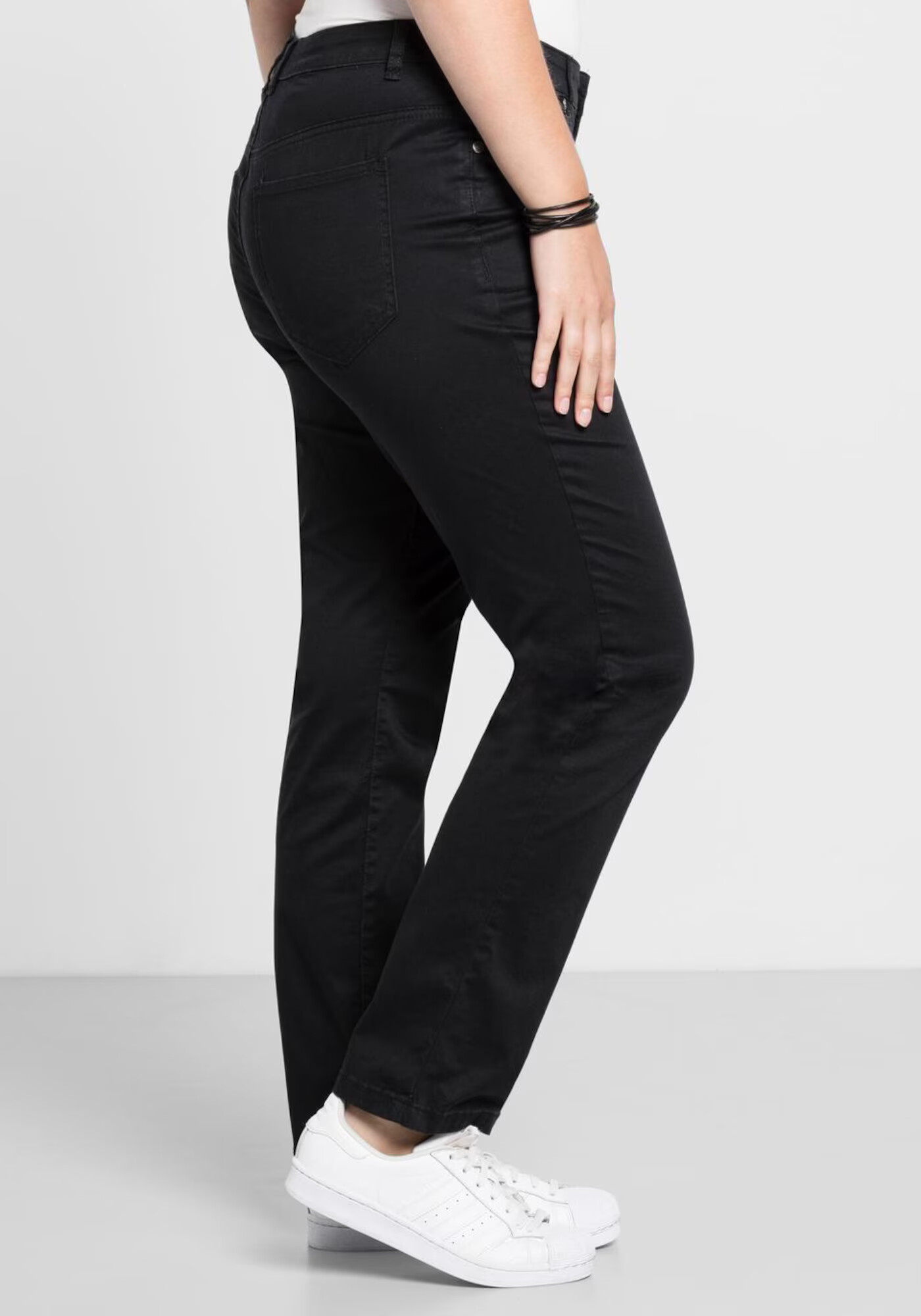 SHEEGO Pantaloni negru - Pled.ro