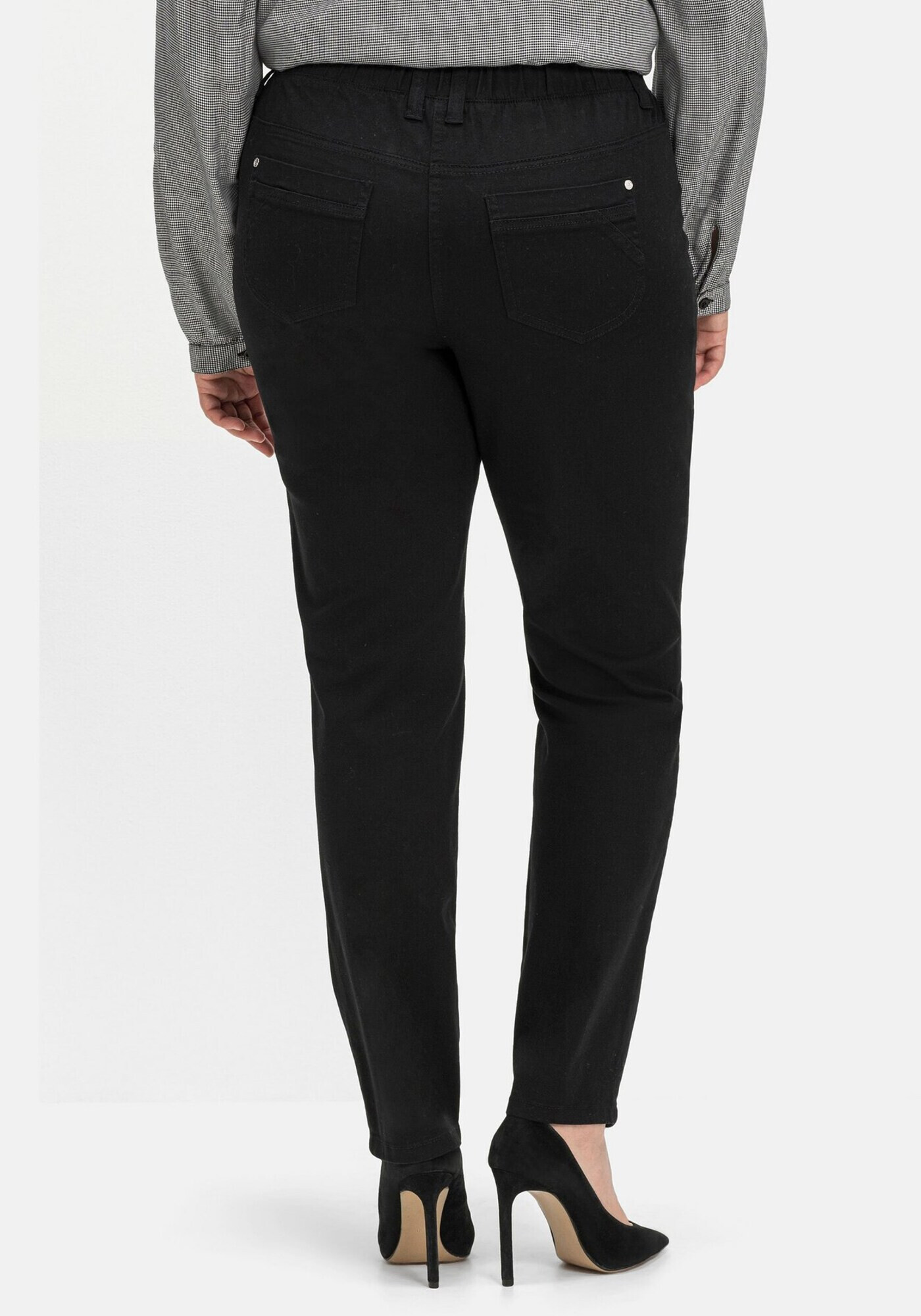 SHEEGO Pantaloni negru - Pled.ro