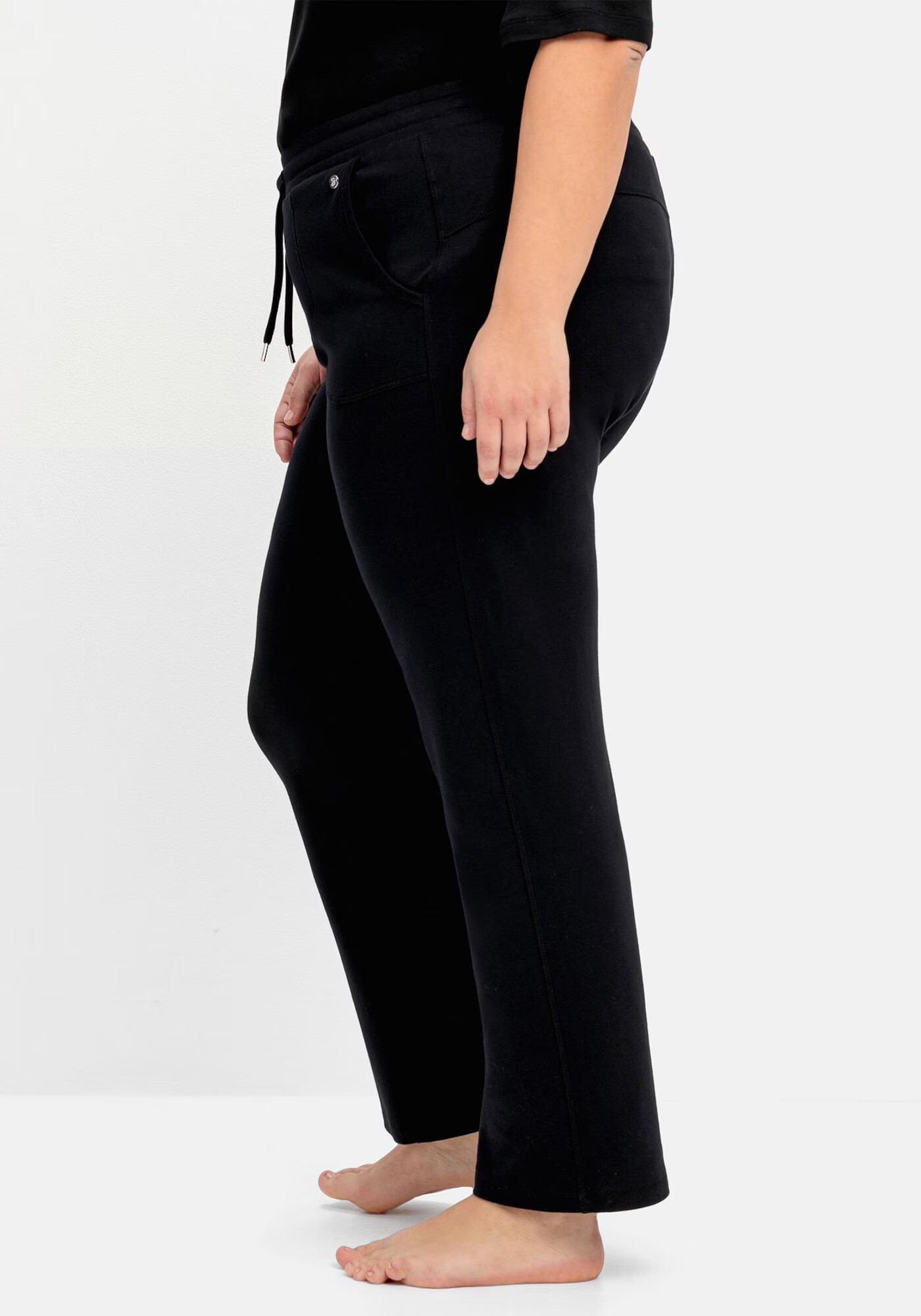 SHEEGO Pantaloni negru - Pled.ro