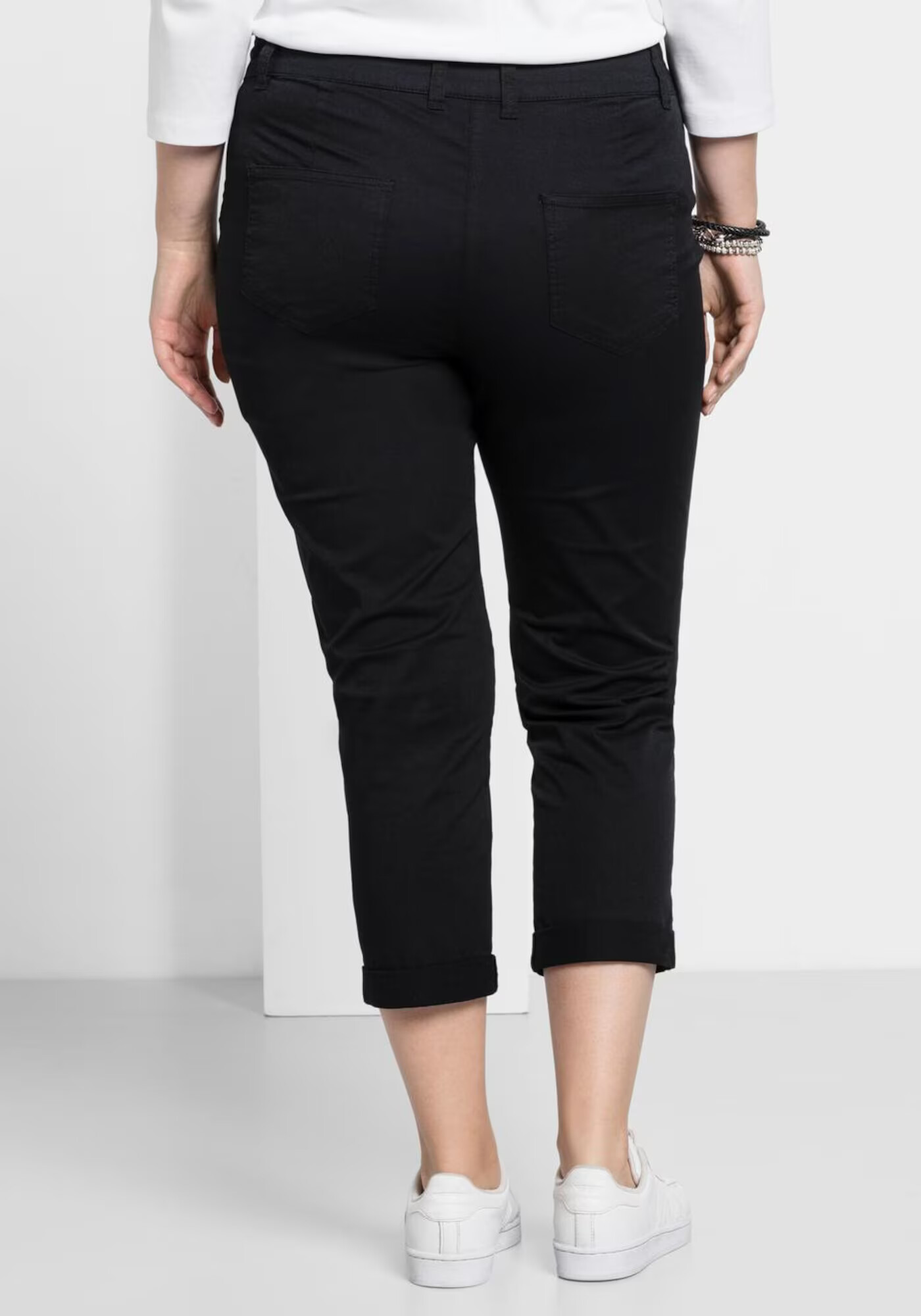 SHEEGO Pantaloni negru - Pled.ro