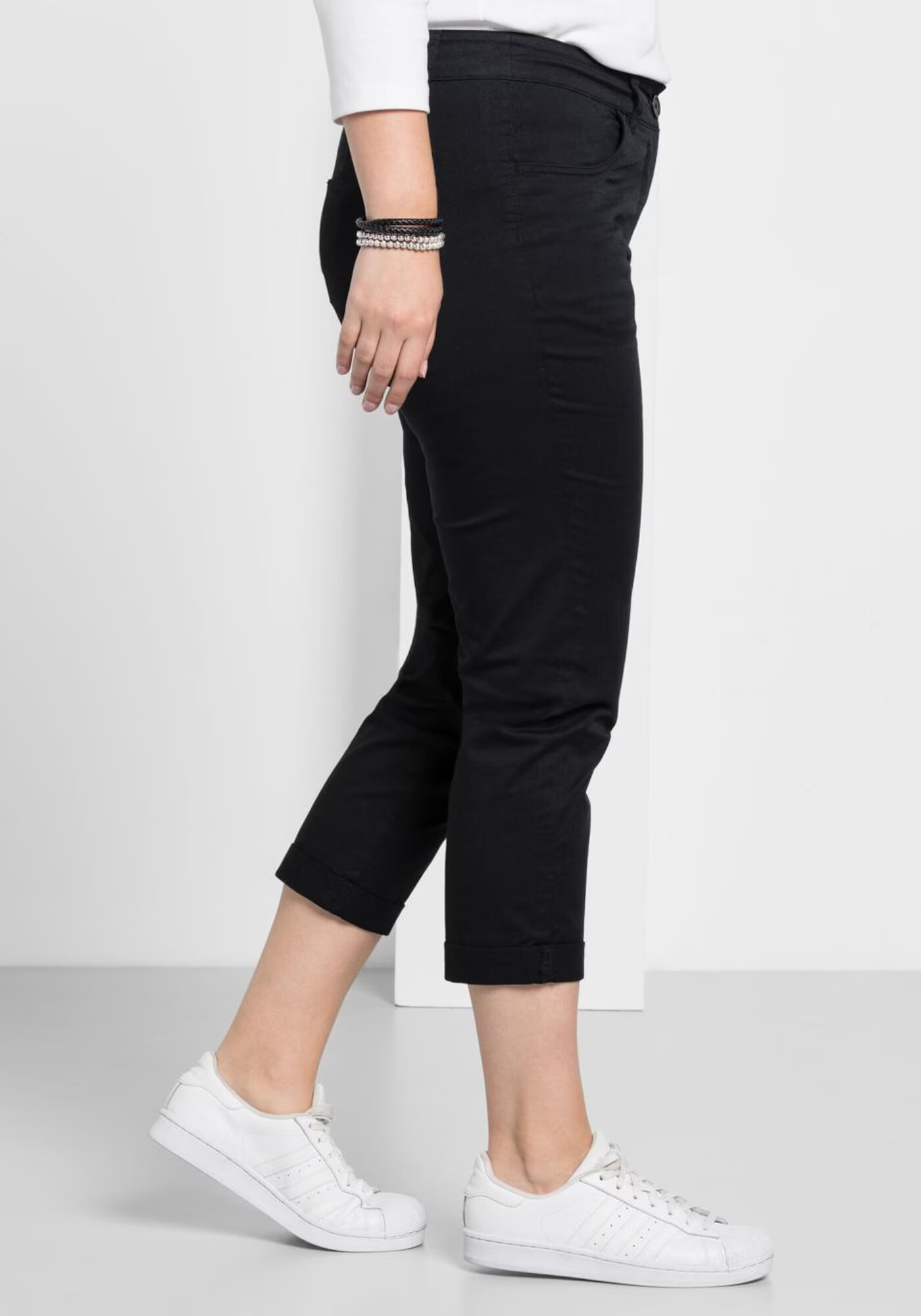 SHEEGO Pantaloni negru - Pled.ro