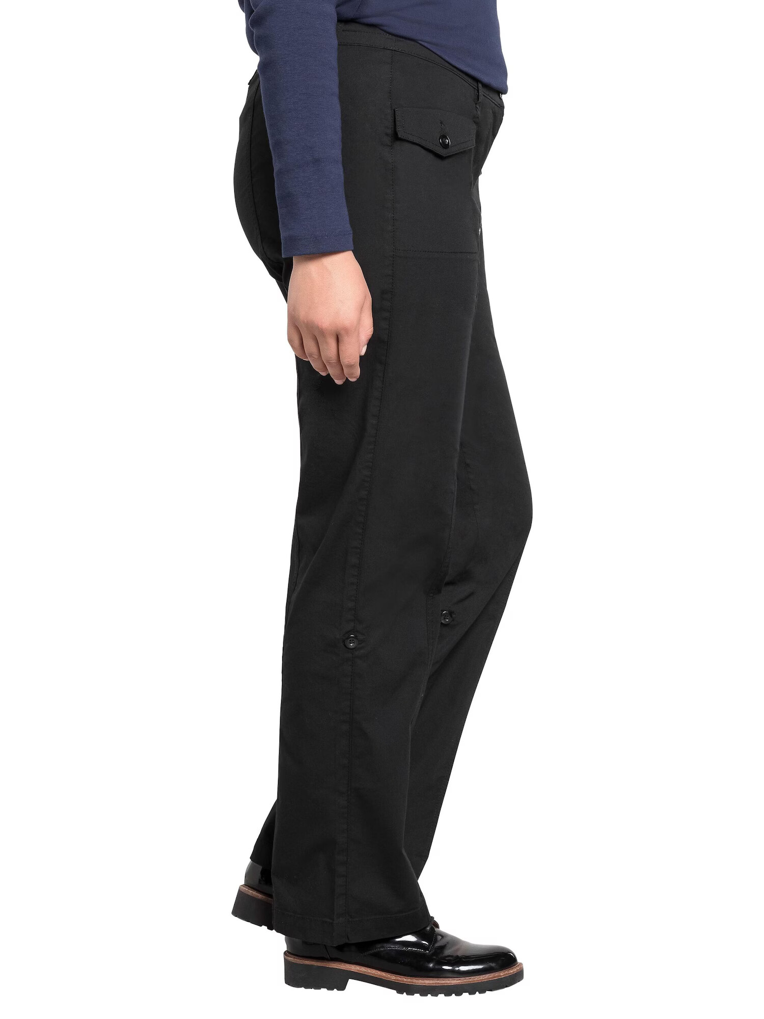 SHEEGO Pantaloni negru - Pled.ro