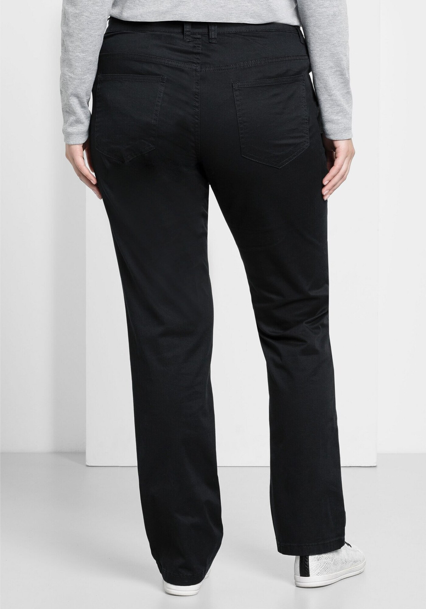 SHEEGO Pantaloni negru - Pled.ro