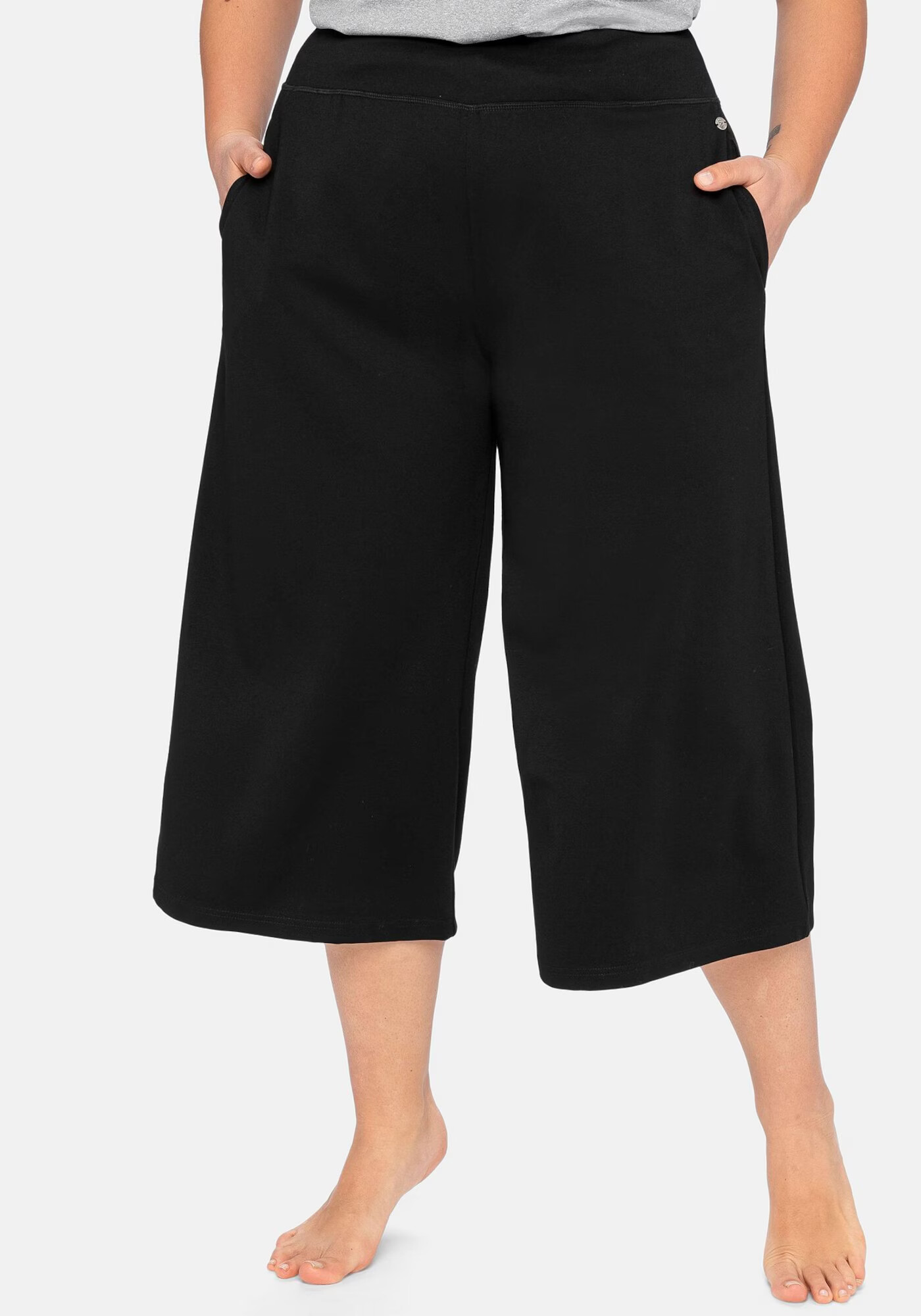 SHEEGO Pantaloni negru - Pled.ro