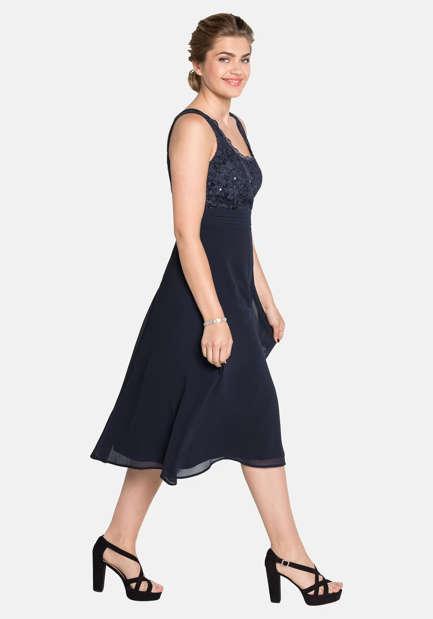 SHEEGO Rochie de cocktail albastru marin - Pled.ro