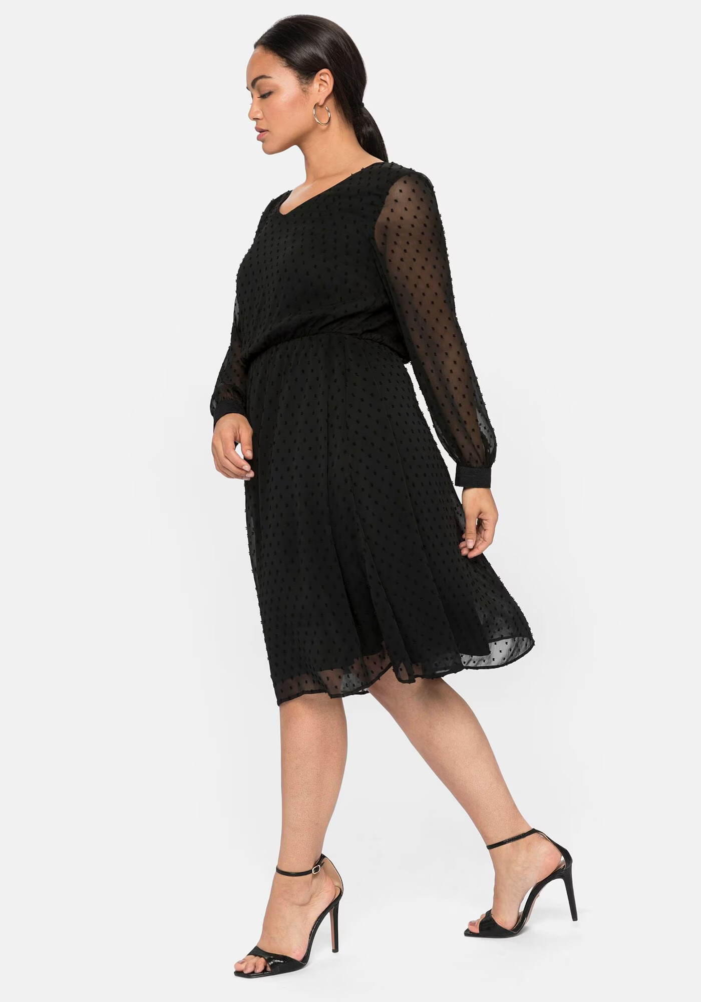 SHEEGO Rochie de cocktail negru - Pled.ro