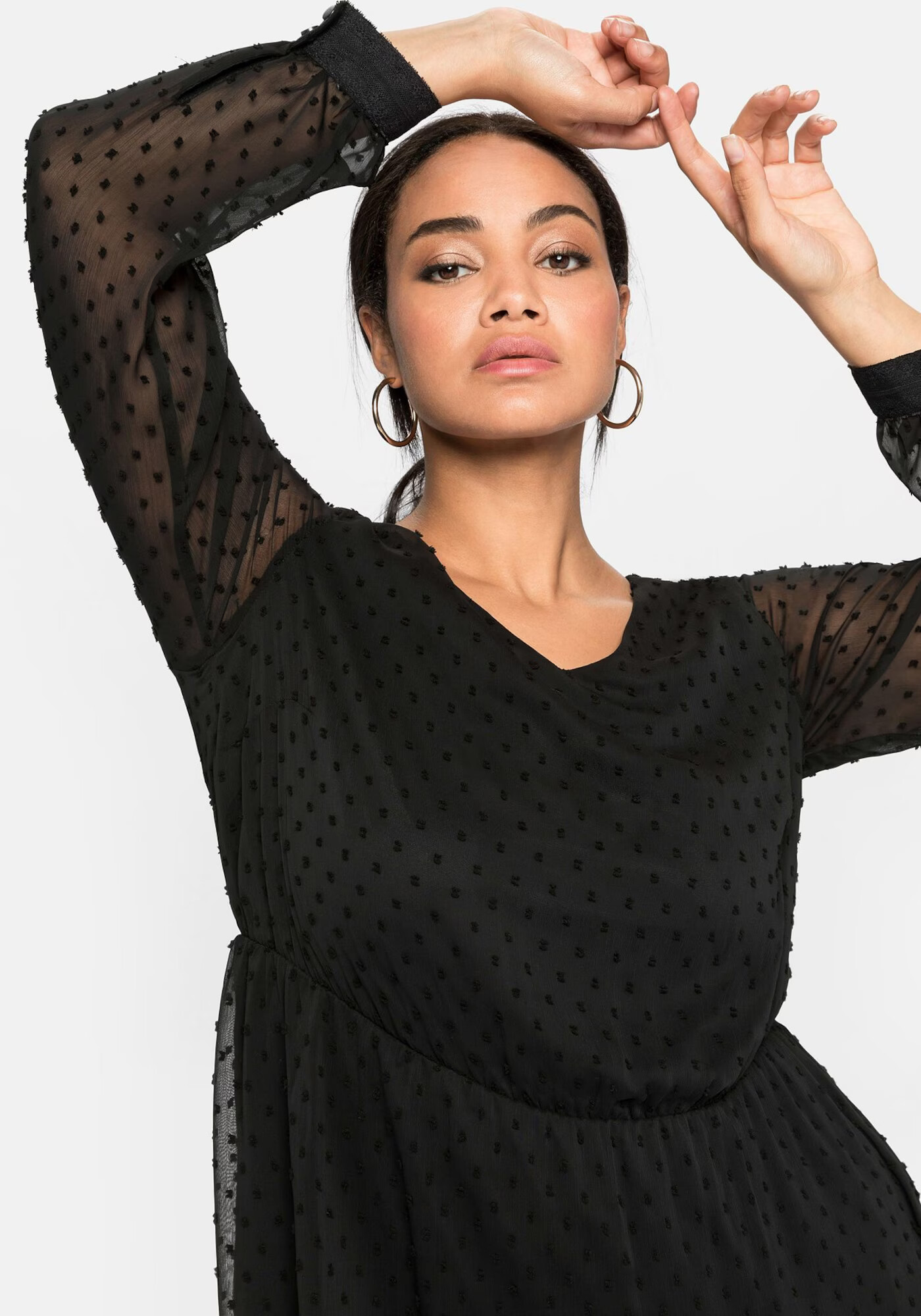 SHEEGO Rochie de cocktail negru - Pled.ro