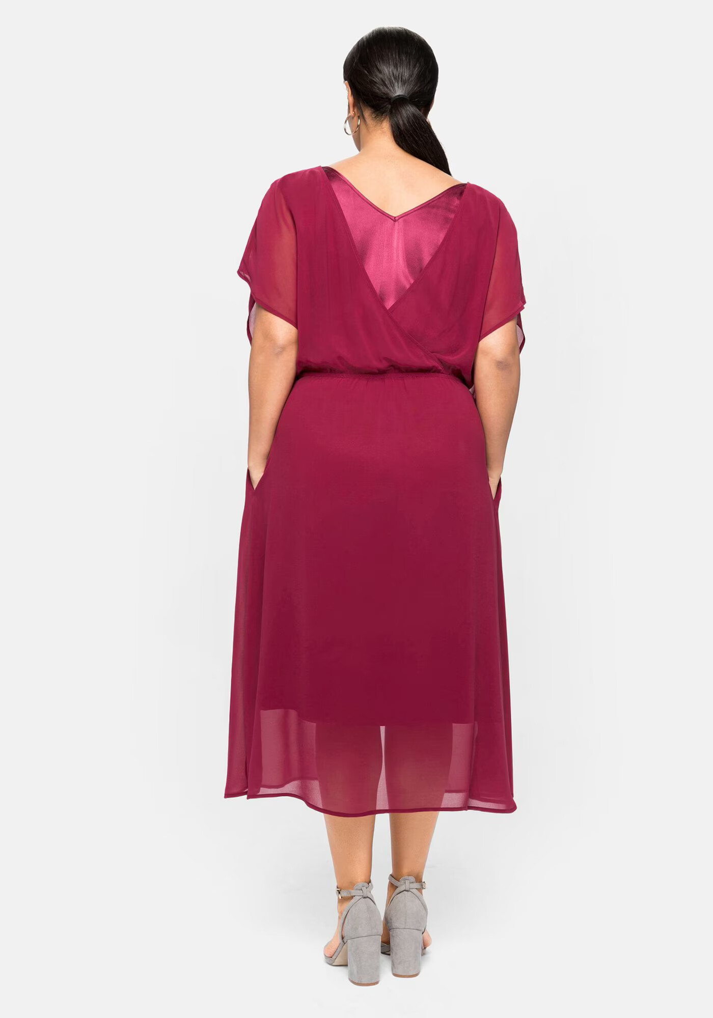 SHEEGO Rochie de cocktail roz zmeură - Pled.ro